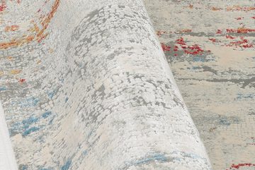 Teppich ILLUMINATION MIRA, OCI DIE TEPPICHMARKE, quadratisch, Höhe: 8 mm, Vintage Optik mit feinen Fransen, Wohnzimmer