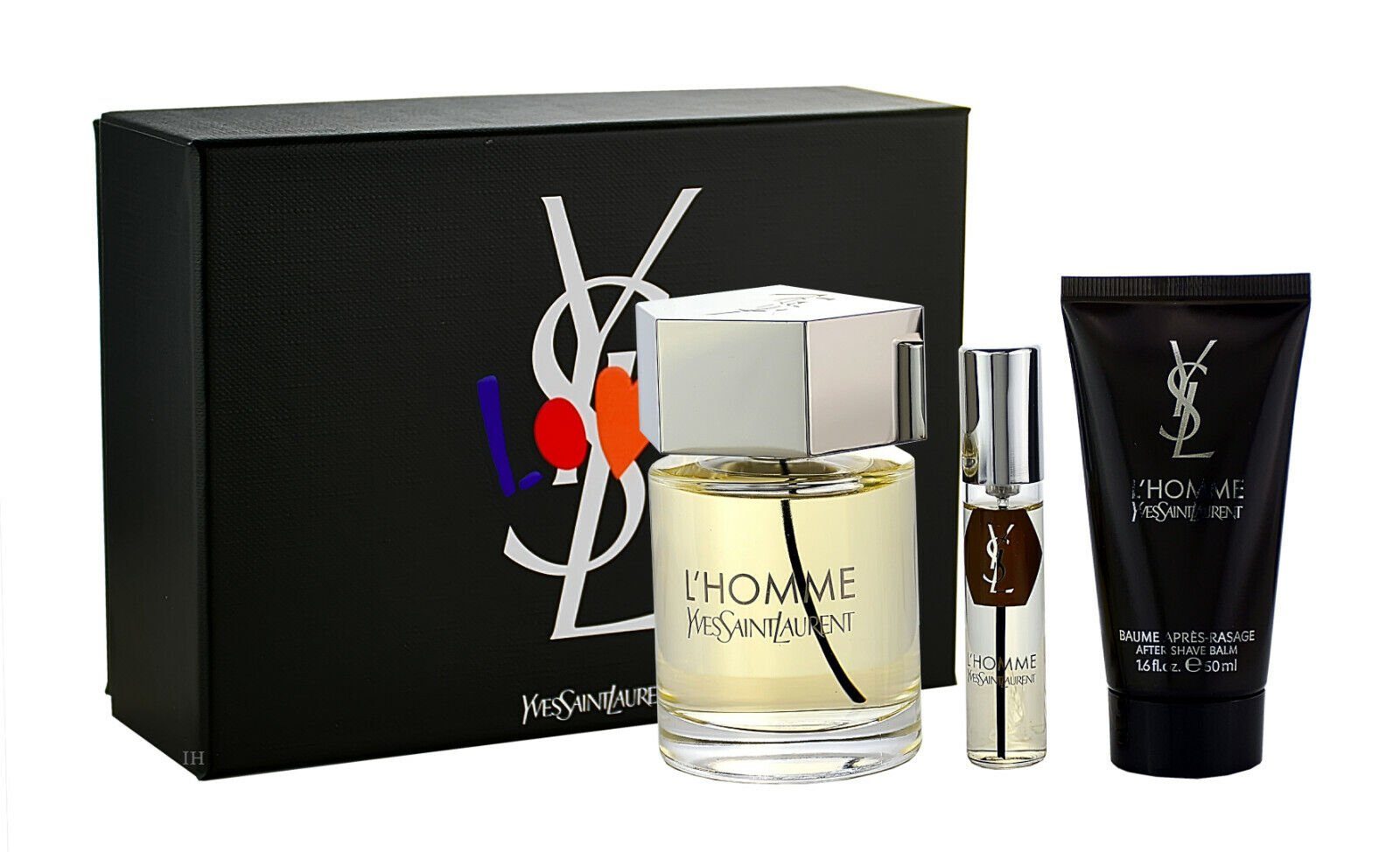 YVES EDT SAINT SAINT 10ml & YVES LAURENT LAURENT Duft-Set 100ml L'HOMME