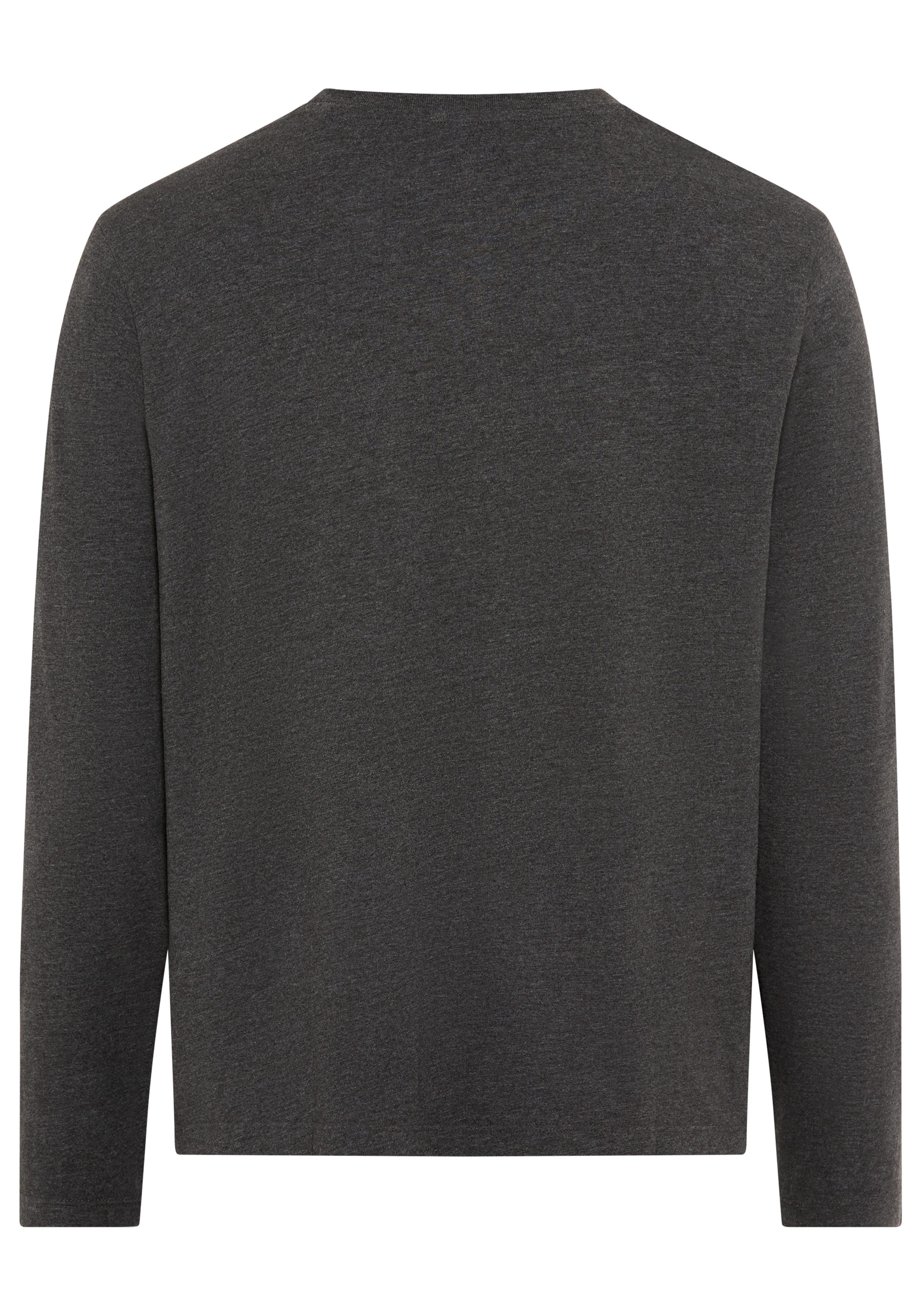 Pepe Jeans Langarmshirt Small Flag aus reiner Baumwolle, Rundhals