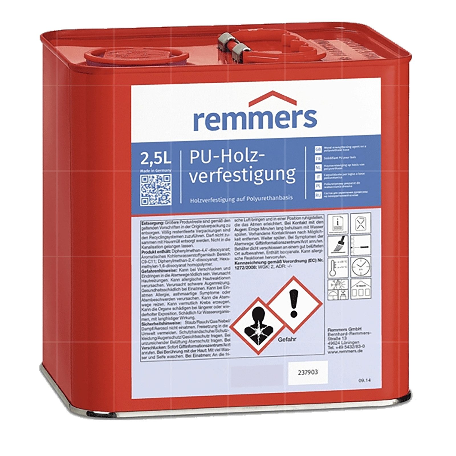 Remmers Epoxidharz PU-HOLZVERFESTIGUNG - 2.5 LTR