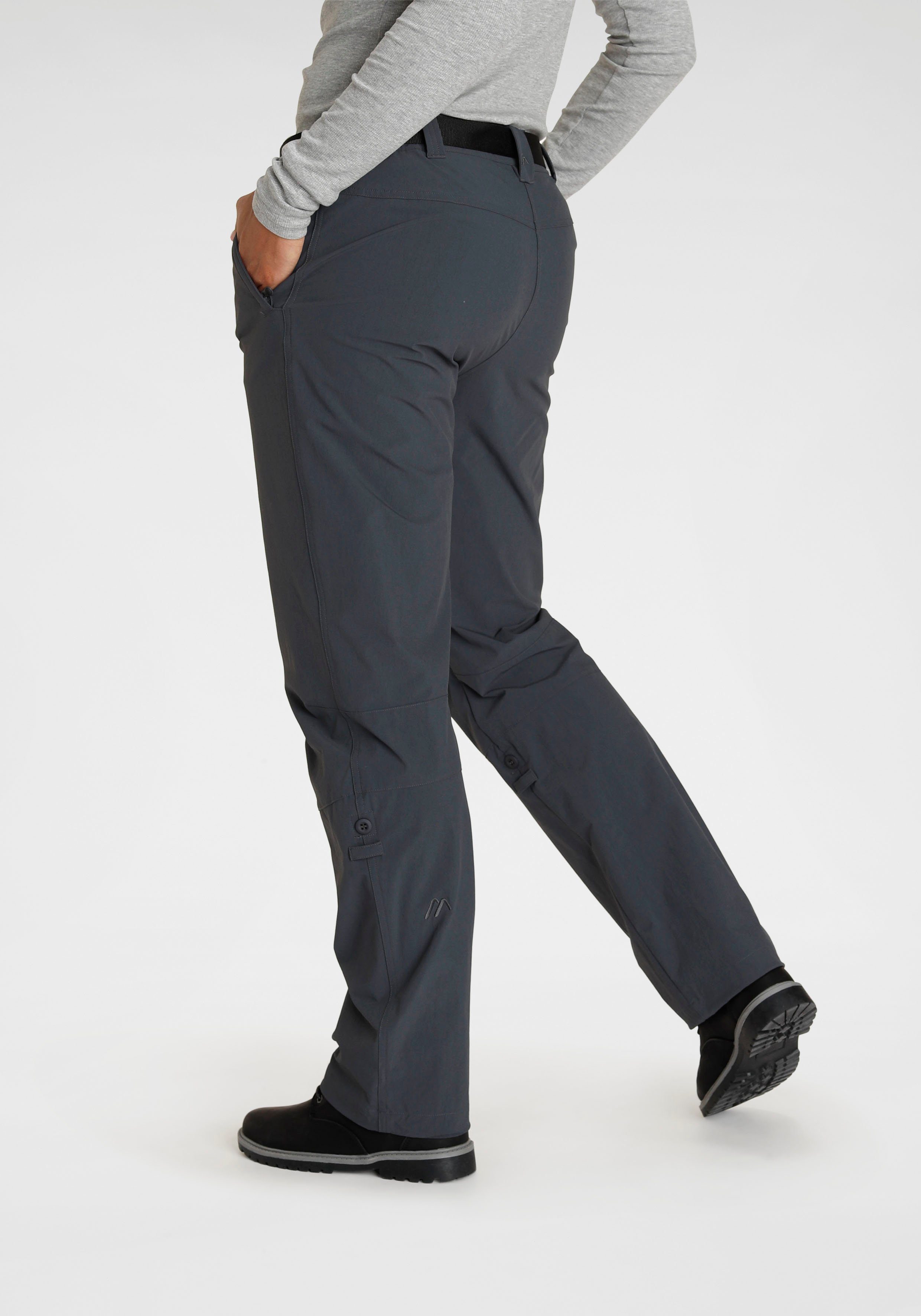 Maier Sports Outdoorhose LULAKA mit Reißverschlusstasche am Bein, schnell trocknend, atmungsaktiv