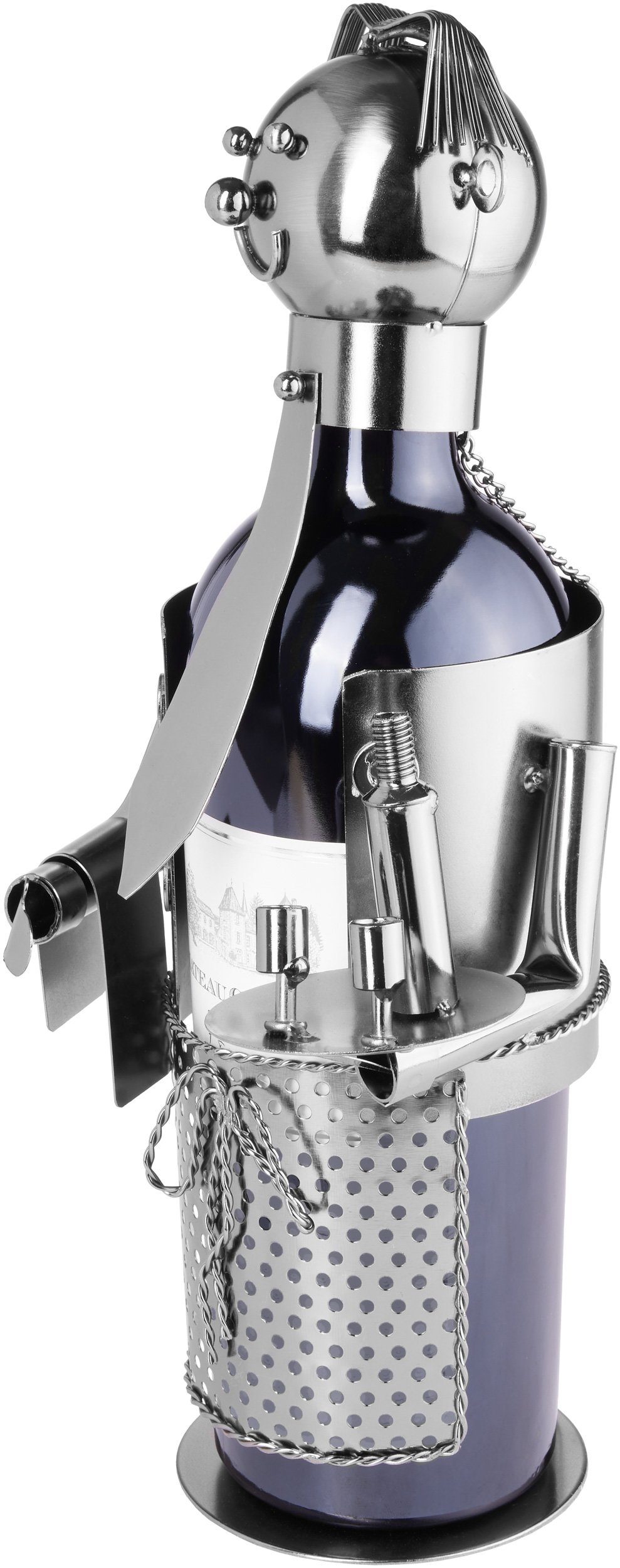 BRUBAKER Weinflaschenhalter Weinkellner Flaschenhalter, (inklusive Grußkart günstig online kaufen