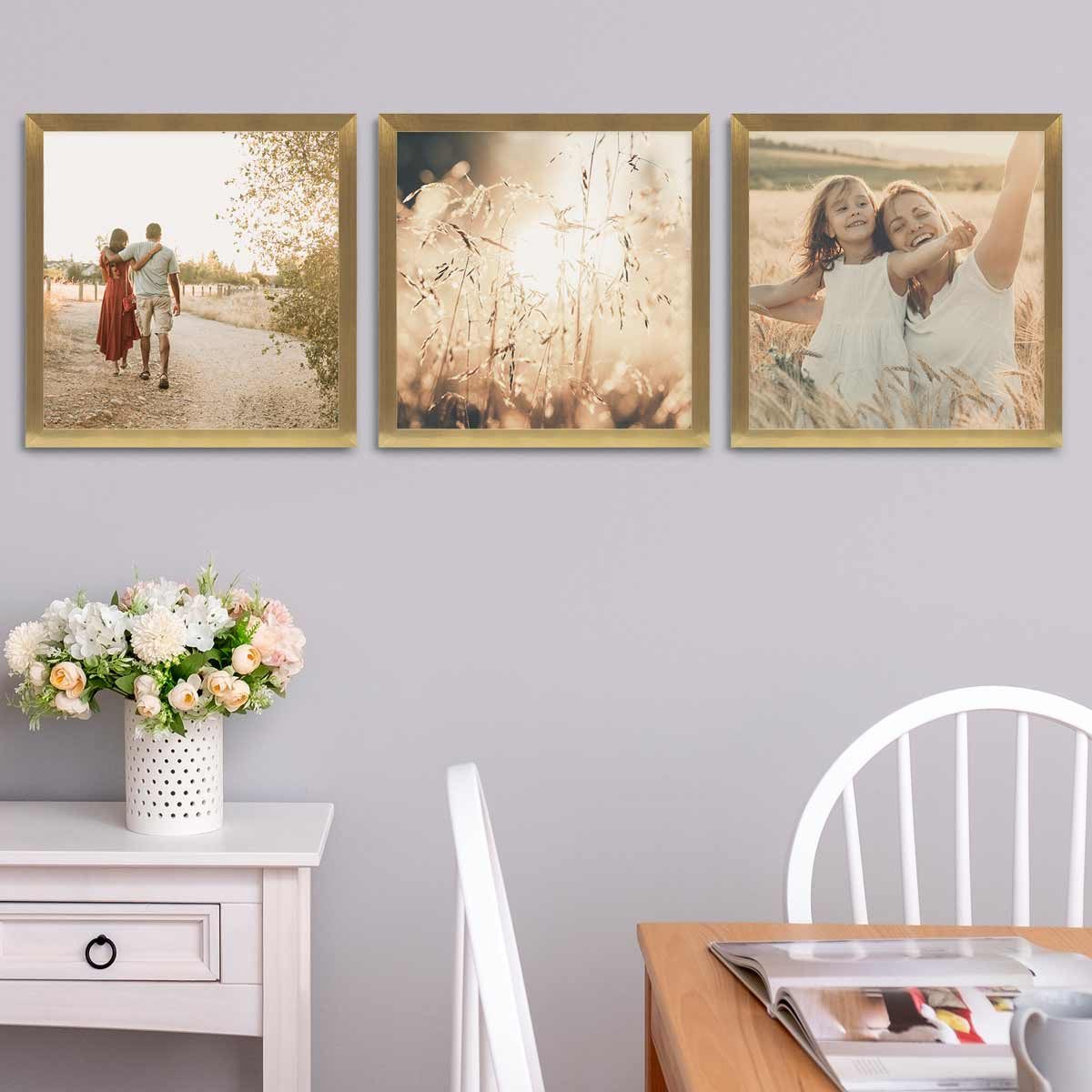 PHOTOLINI Bilderrahmen 3er Set breite Rahmen, günstig online kaufen