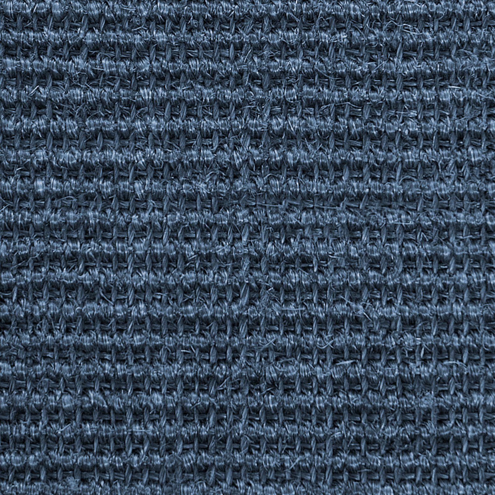 Sisalteppich Sylt Blau, Teppich in Eckig, 10 6 mm, Teppichläufer, Größen, Höhe: Floordirekt, Eckig
