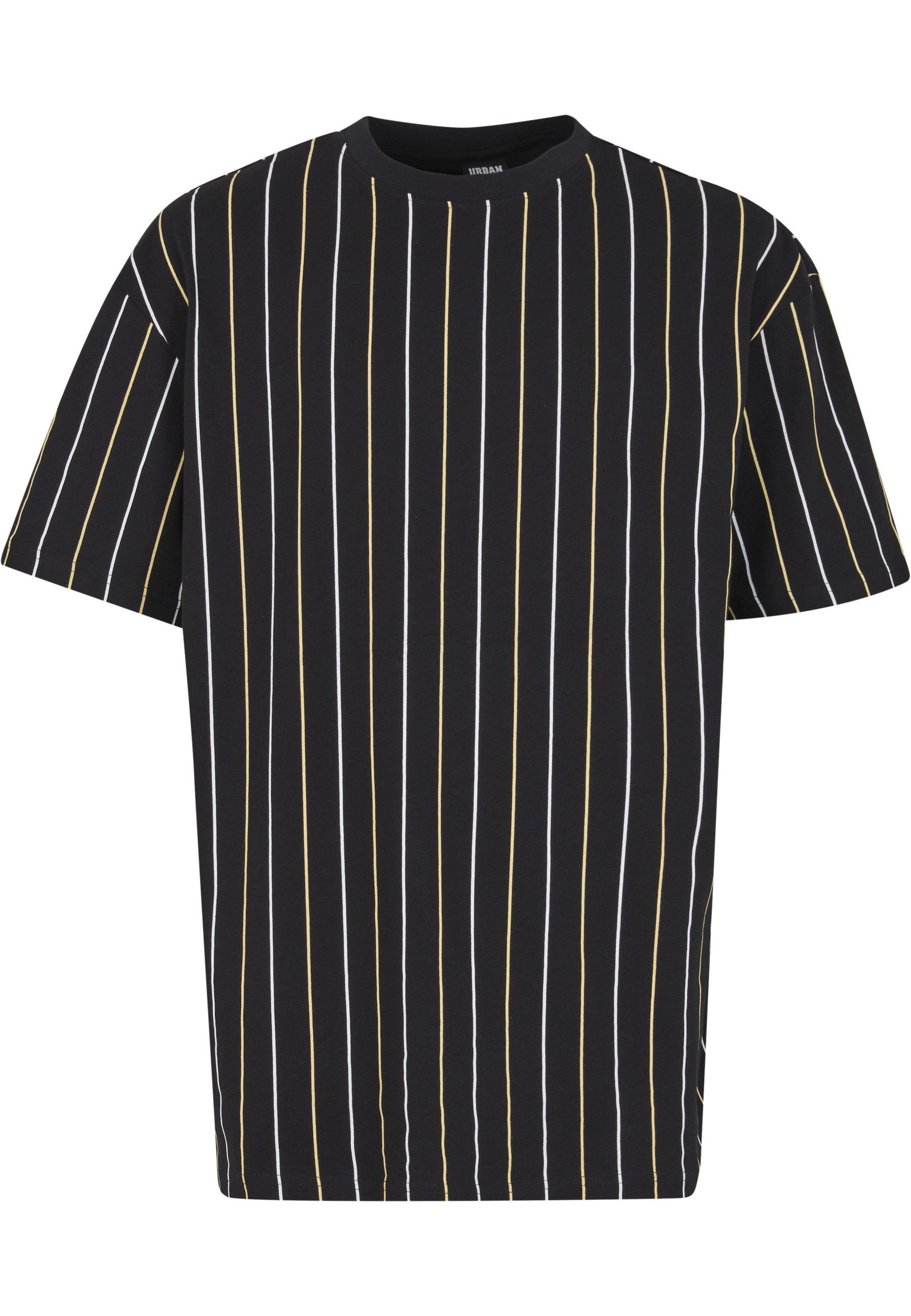 T-Shirt Urban Classics Printed Pinstripe Tee