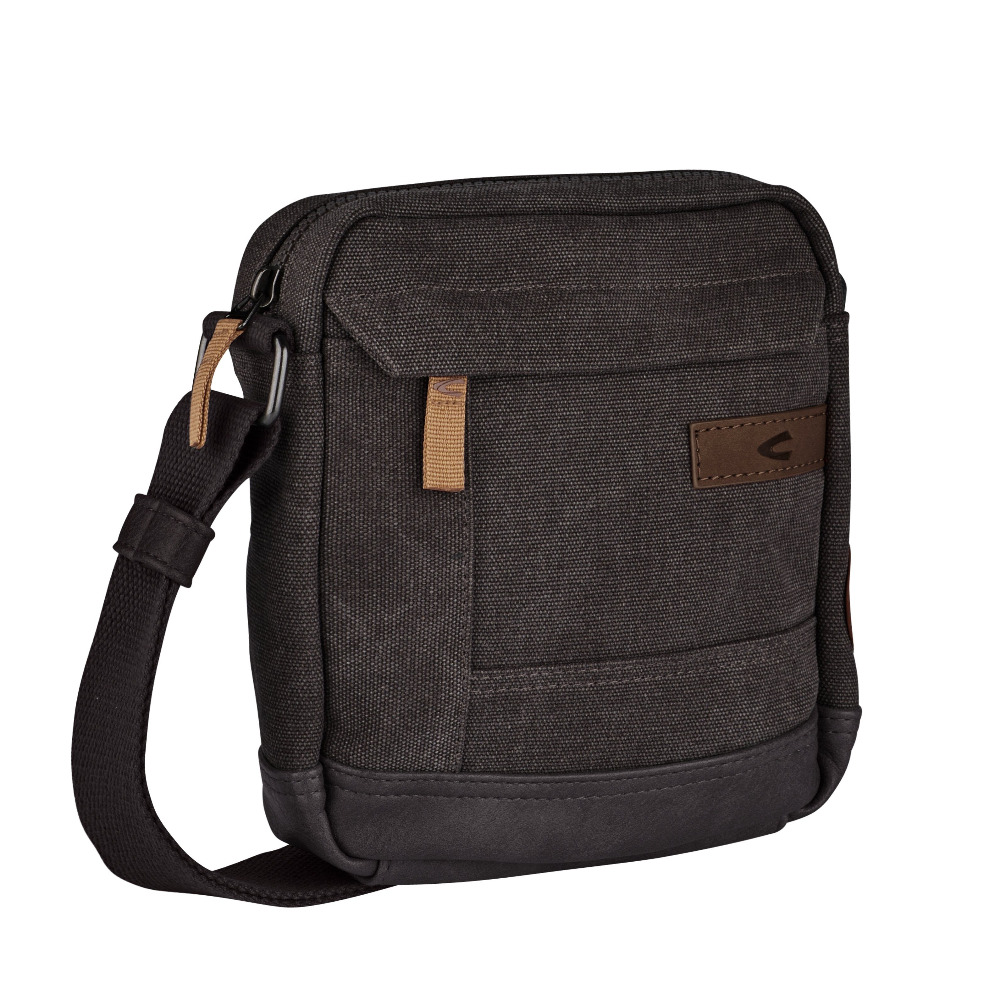 camel active Umhängetasche Air, Canvas Modell aus weichem Lederimitat abger günstig online kaufen