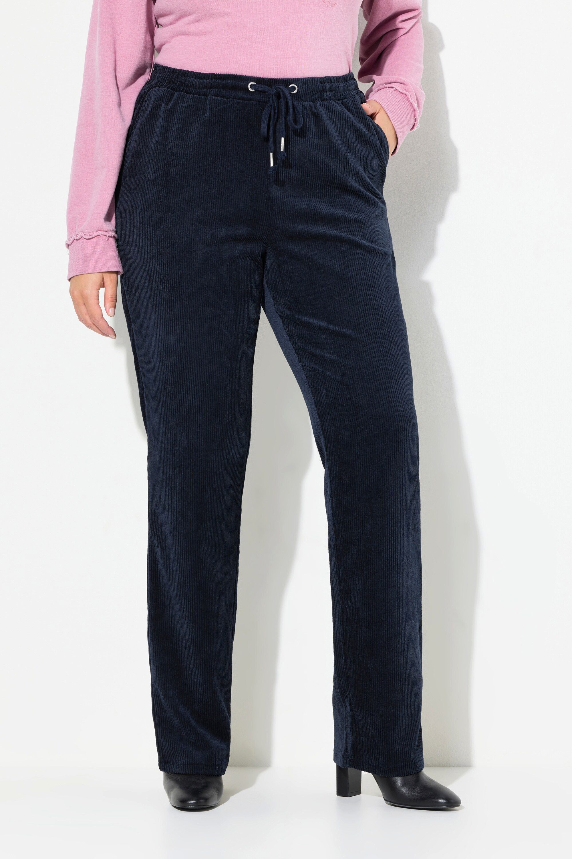 Ulla Popken Schlupfhose Cordhose Ruby Elastikbund günstig online kaufen
