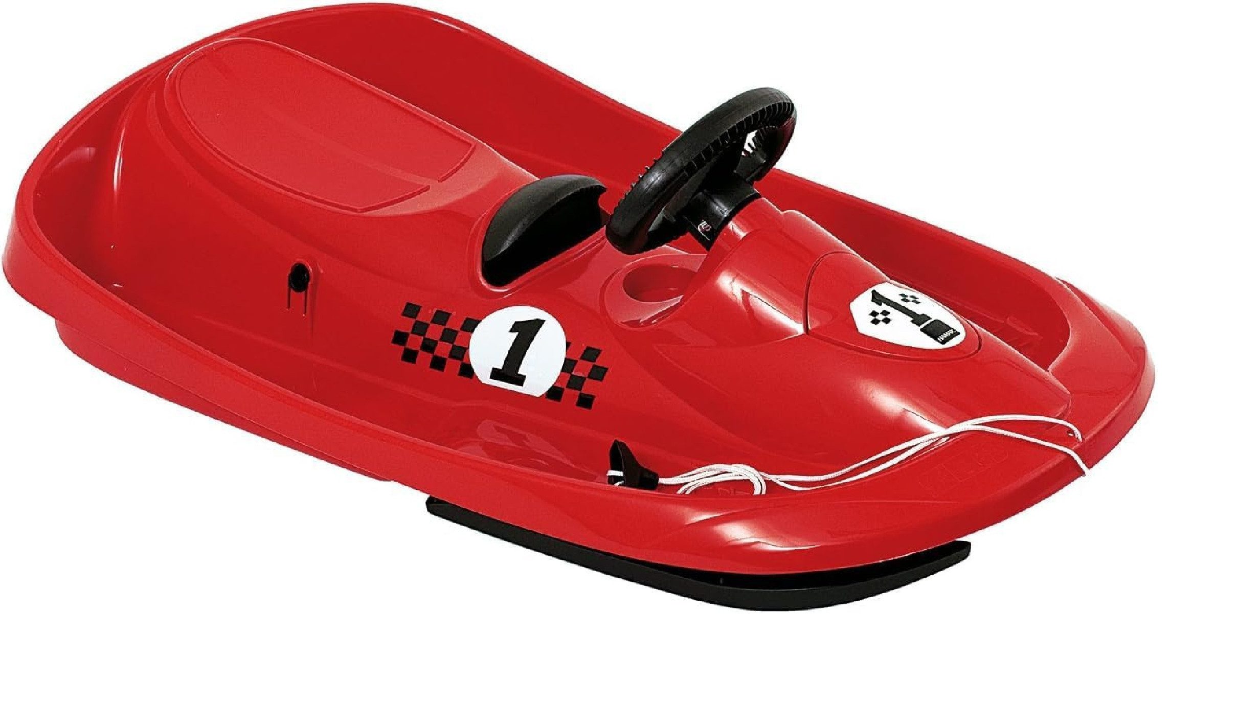 Hamax Bob Bob, Lenkbob, Lenkschlitten, Schlitten, SNO Formel, rot
