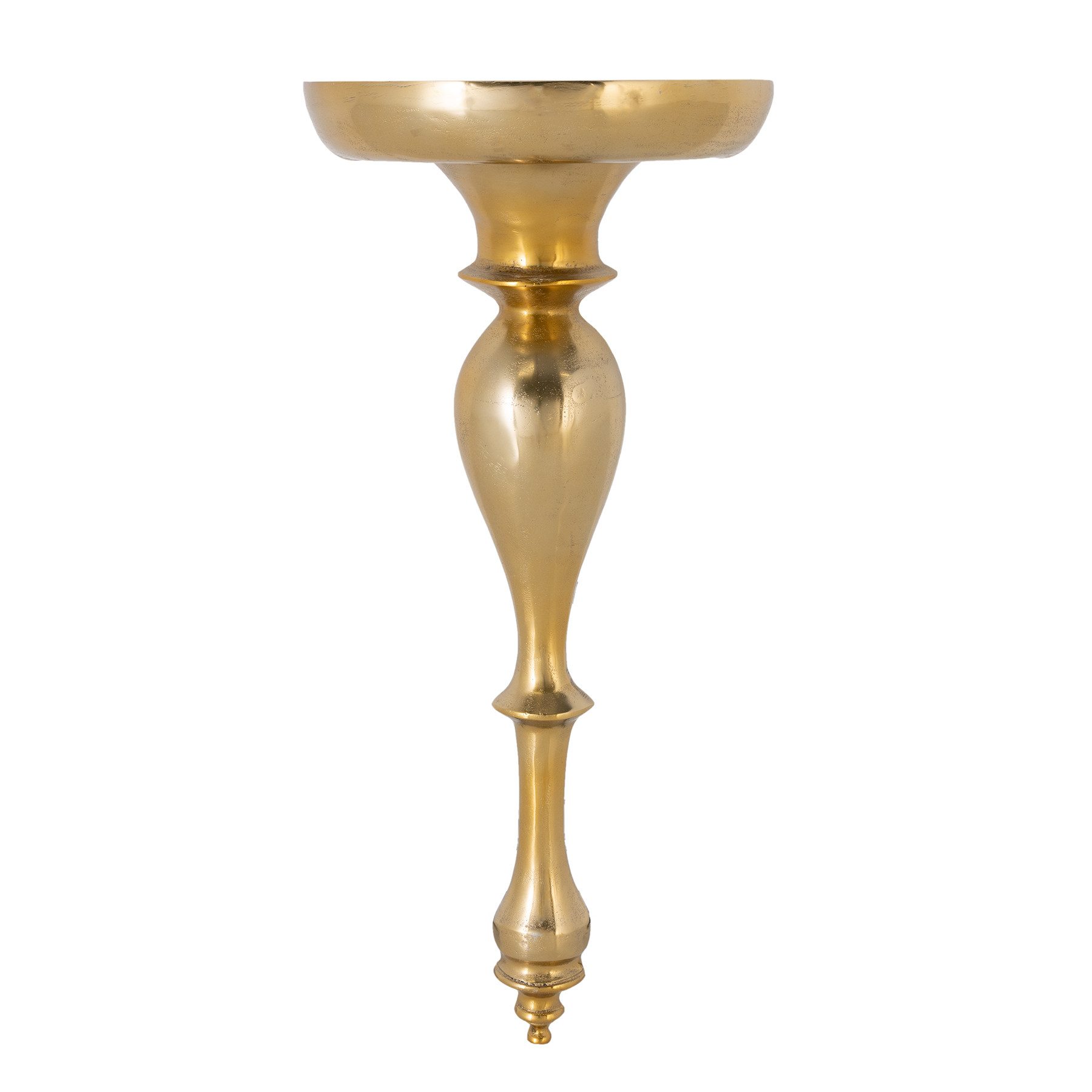 riess-ambiente Wandregal SCALA 80cm gold, Einzelartikel 1-tlg., Wandkonsole · Metall · Küche · Barock Design