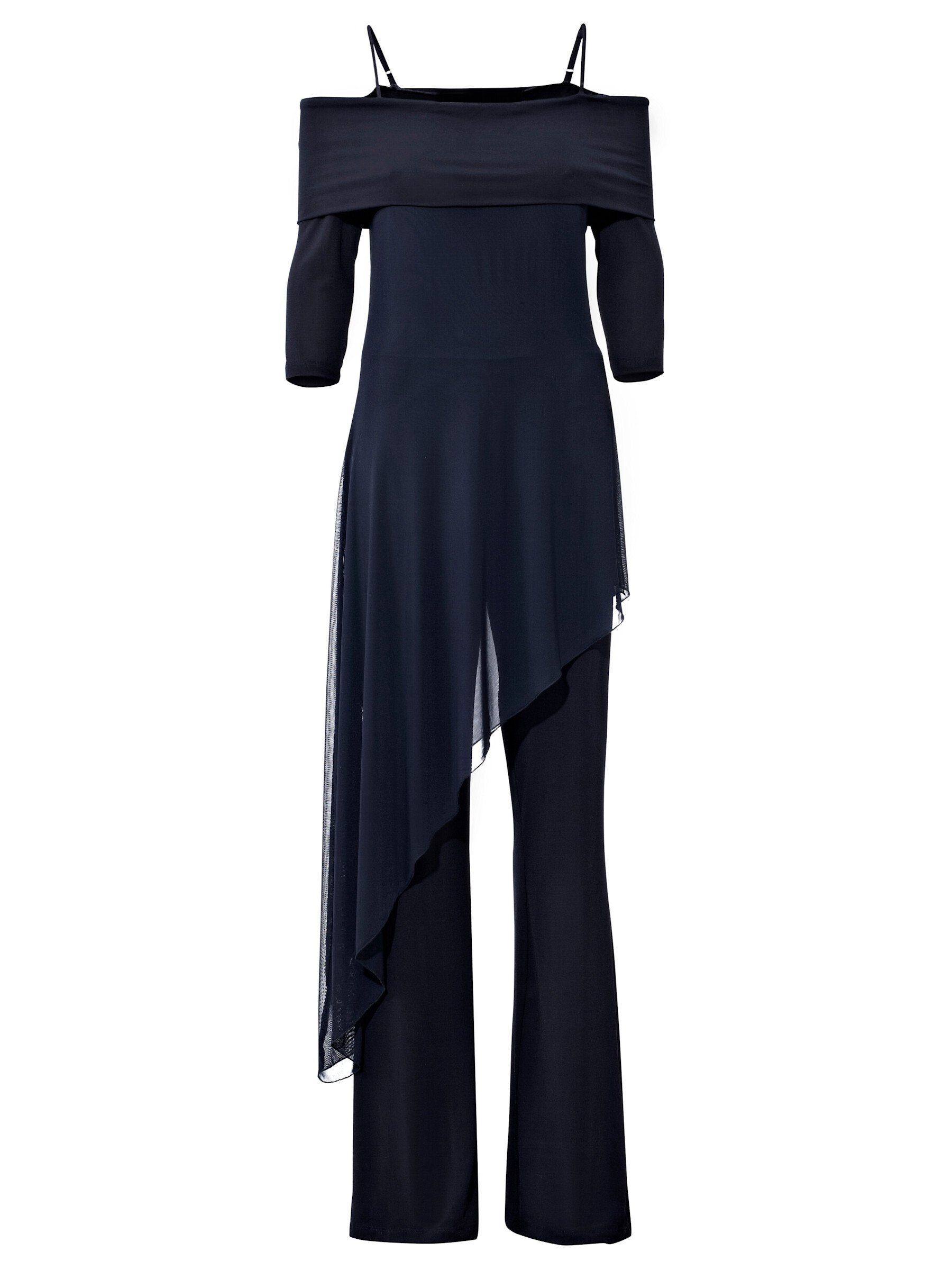 heine Jumpsuit Overall 3/4-Arm Innenbeinlänge ca. 77 cm – Bild 4 von 5
