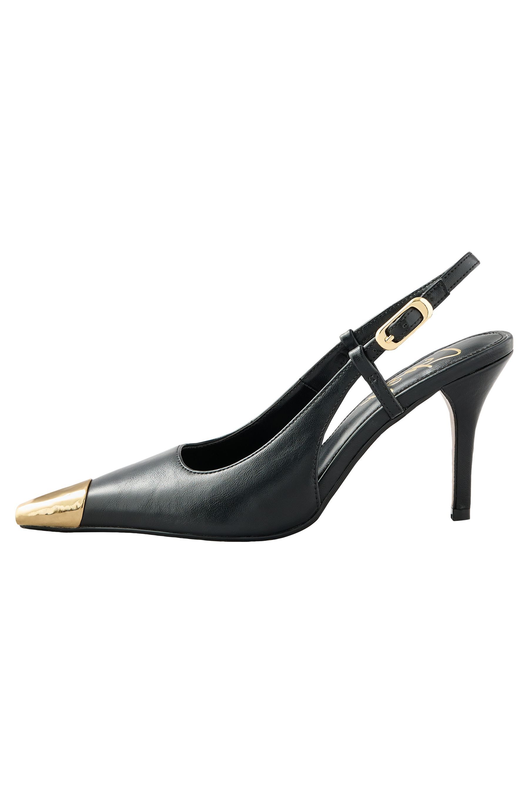 LIPSY Lipsy Slingback-Pumps aus Kunstleder, Stilettos Slingsandale