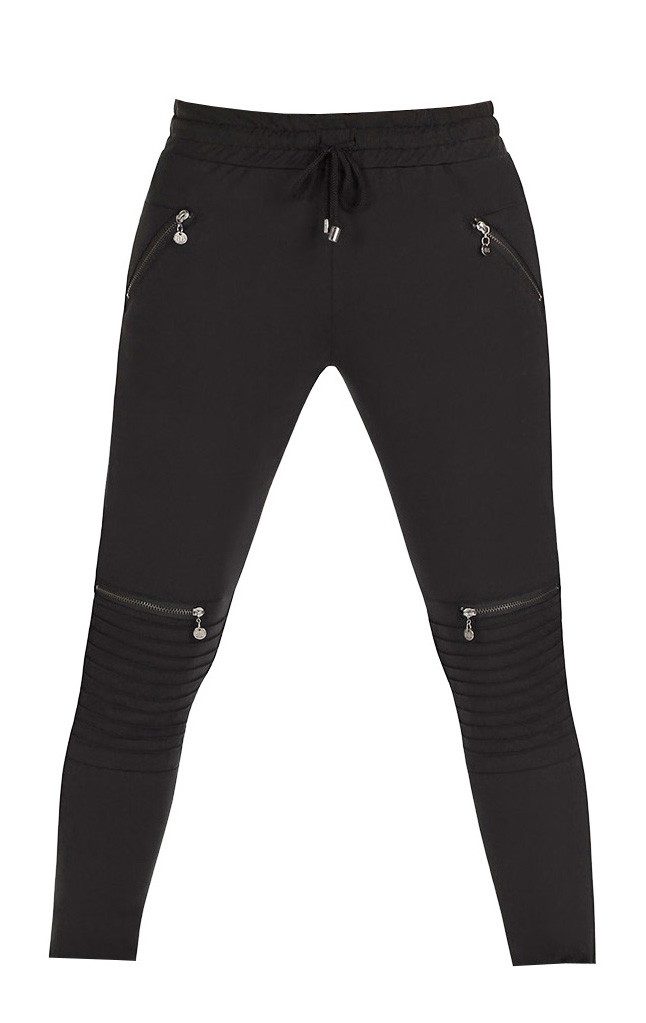 Bas Bleu Schlupfhose im Biker-Stil, Hose günstig online kaufen