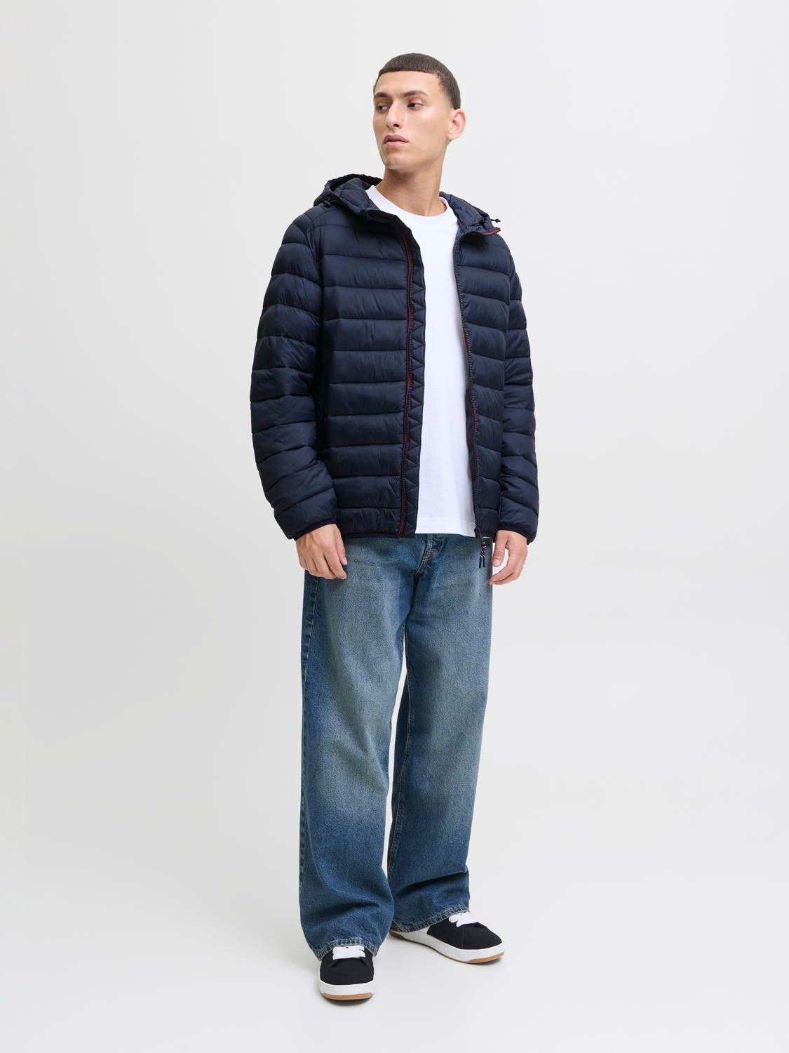 Jack & Jones Steppjacke Jack & Jones JjeBradley Light Puffer Hood Noos günstig online kaufen