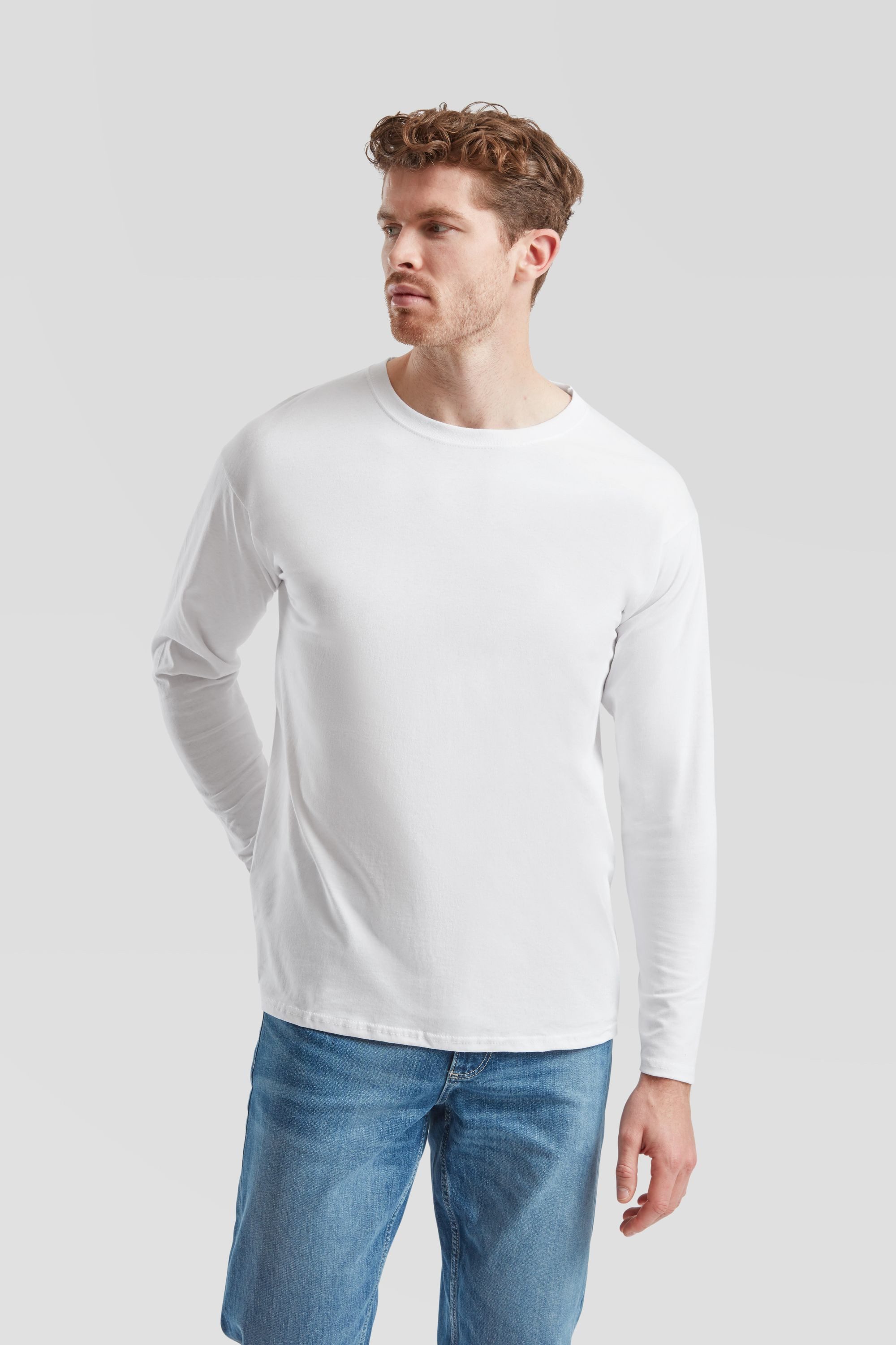 Fruit of the Loom Longsleeve Fruit of the Loom Valueweight Long Sleeve T – Bild 3 von 5