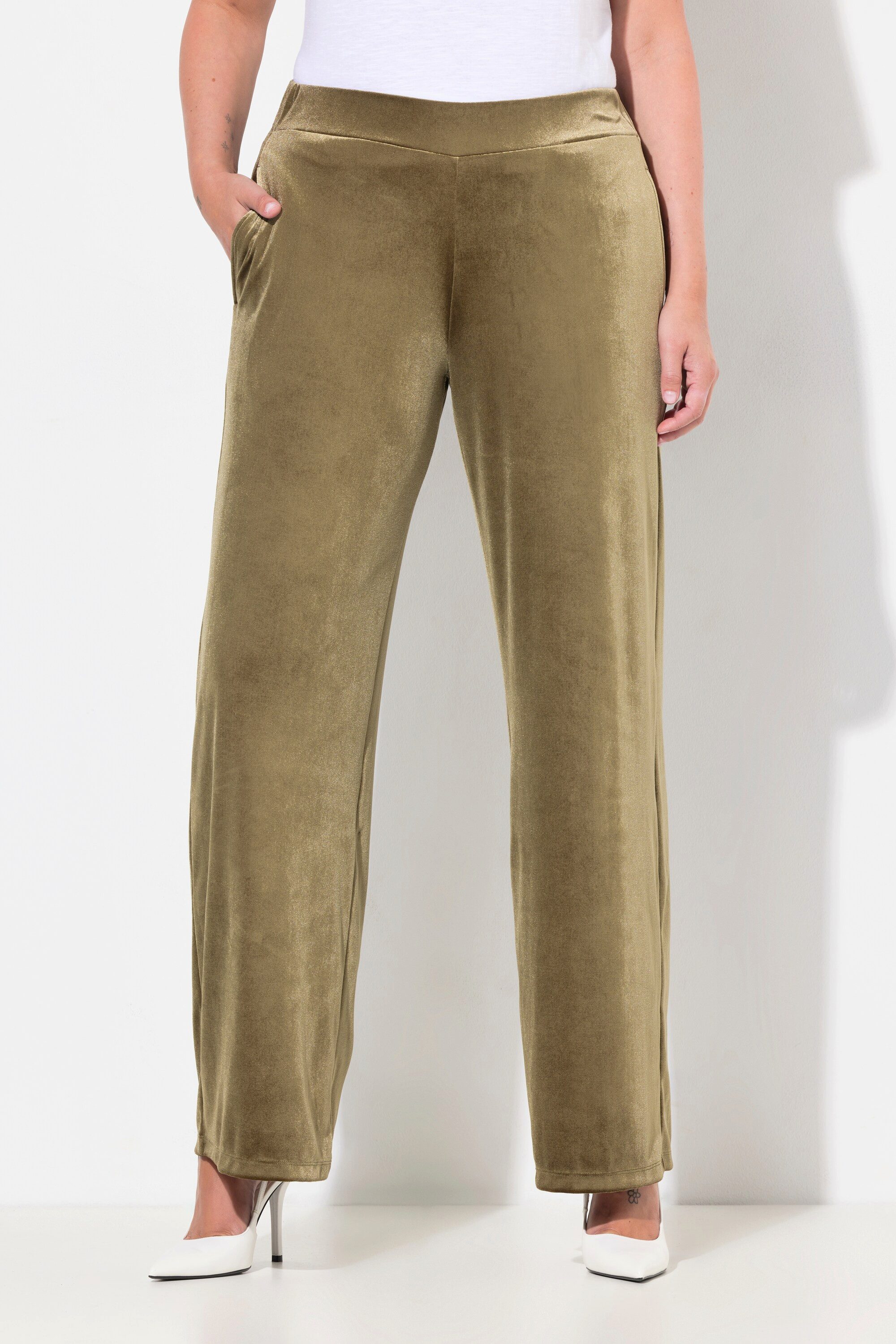 MIAMODA Schlupfhose Samthose weites Bein elastischer günstig online kaufen