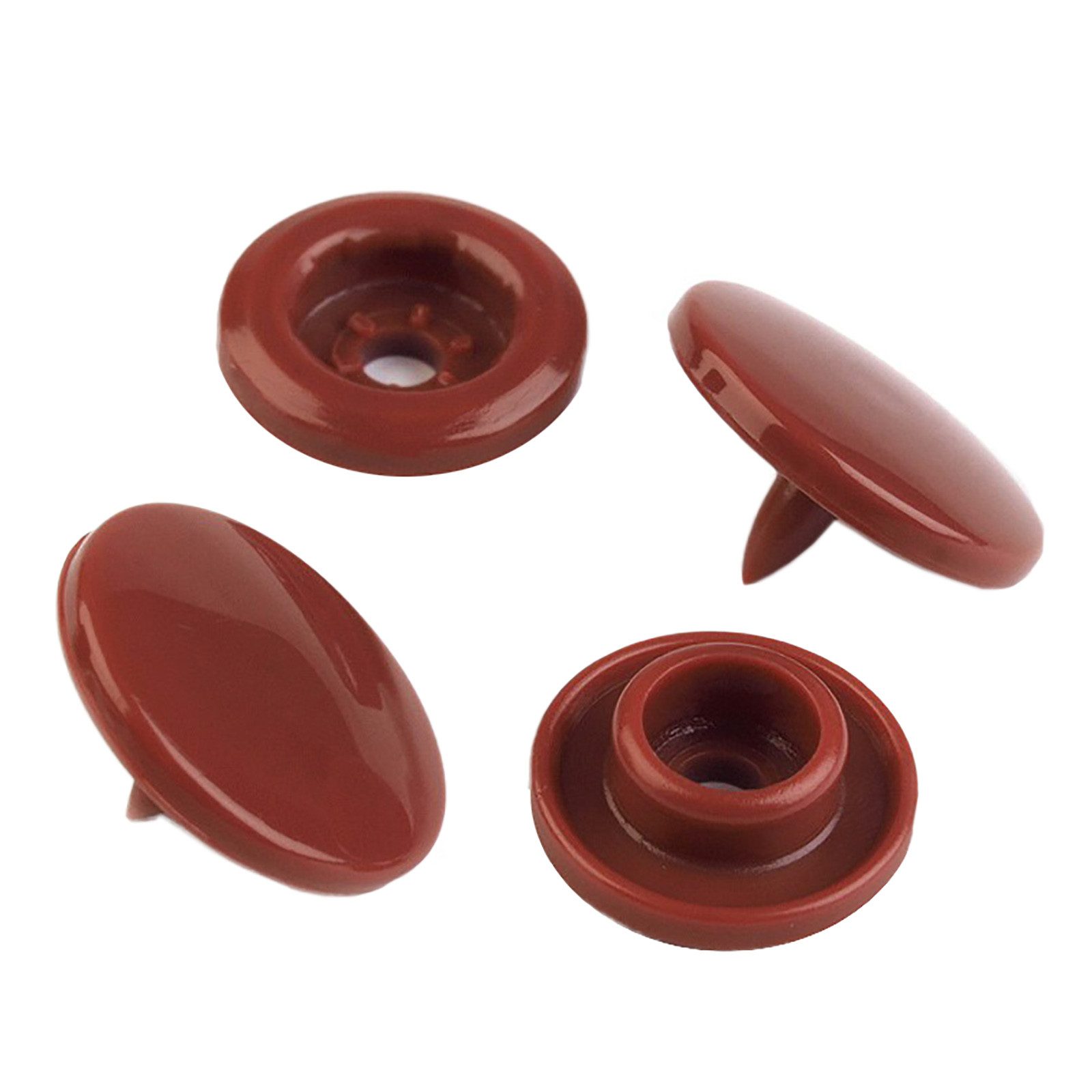 maDDma Druckknopf 50 Druckknöpfe rund Snaps Druckknopf Snap Button Knöpfe, 12mm