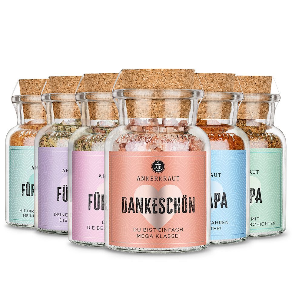 Ankerkraut Gewürz Für die Liebsten Geschenk-Set, Ankerkraut Geschenkset für deine Liebsten