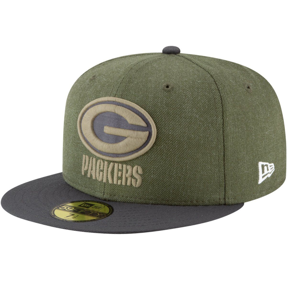 Salute Service Cap Green Bay to New NFL Packers Fitted 59Fifty Era