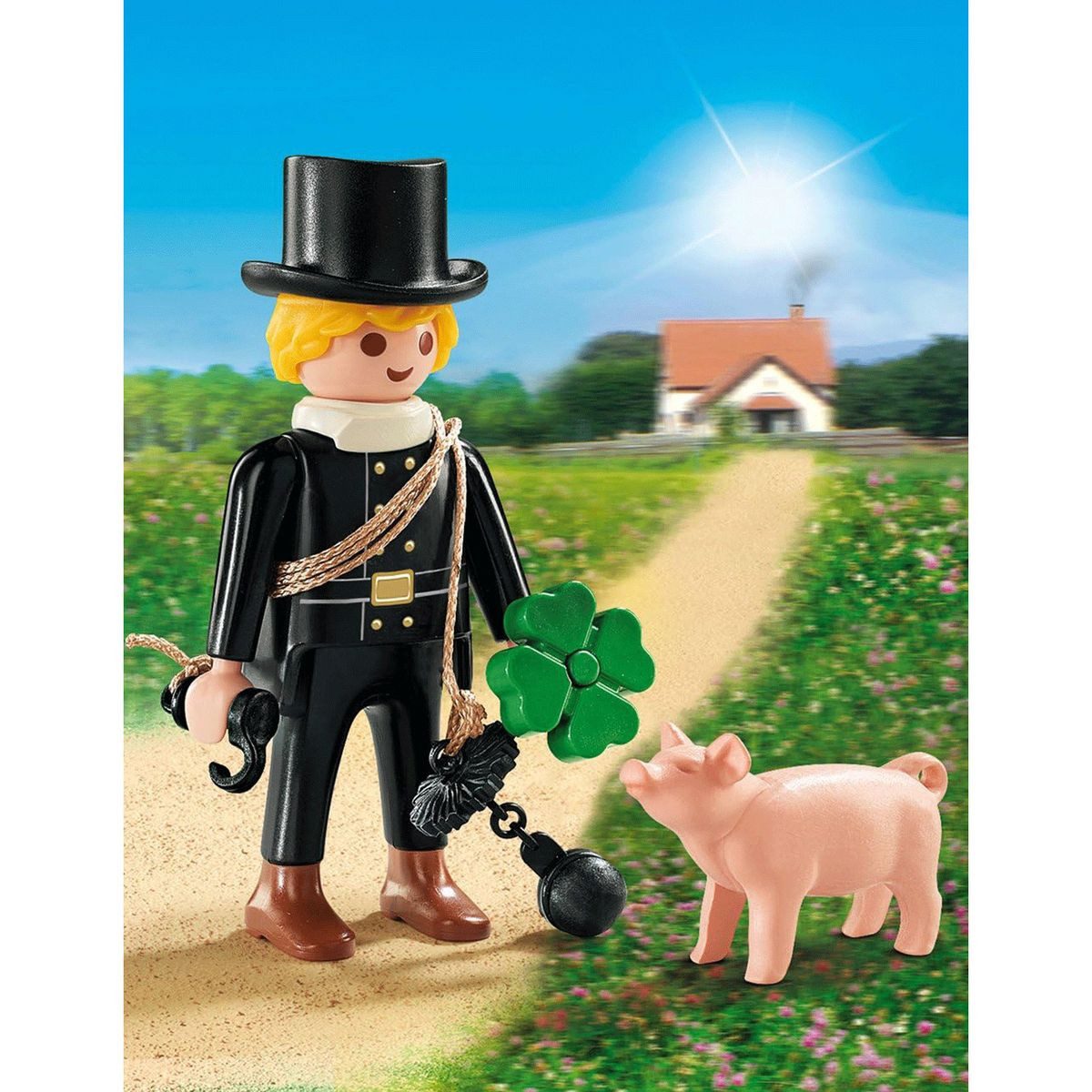 Playmobil® Spielfigur PLAYMOBIL® 9296 - Schornsteinfeger mit Zubehör günstig online kaufen