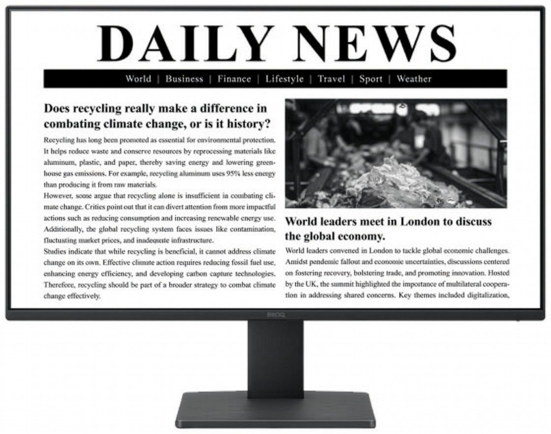 BenQ GW2791 LED-Monitor (69 cm/27 ", 1920 x 1080 px, Full HD, 5 ms Reaktionszeit, 100 Hz, IPS-LED)