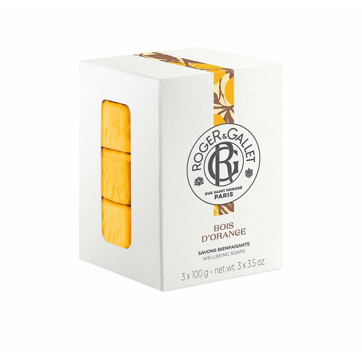 ROGER & GALLET Seifen-Set BOIS D'ORANGE jabón perfumado