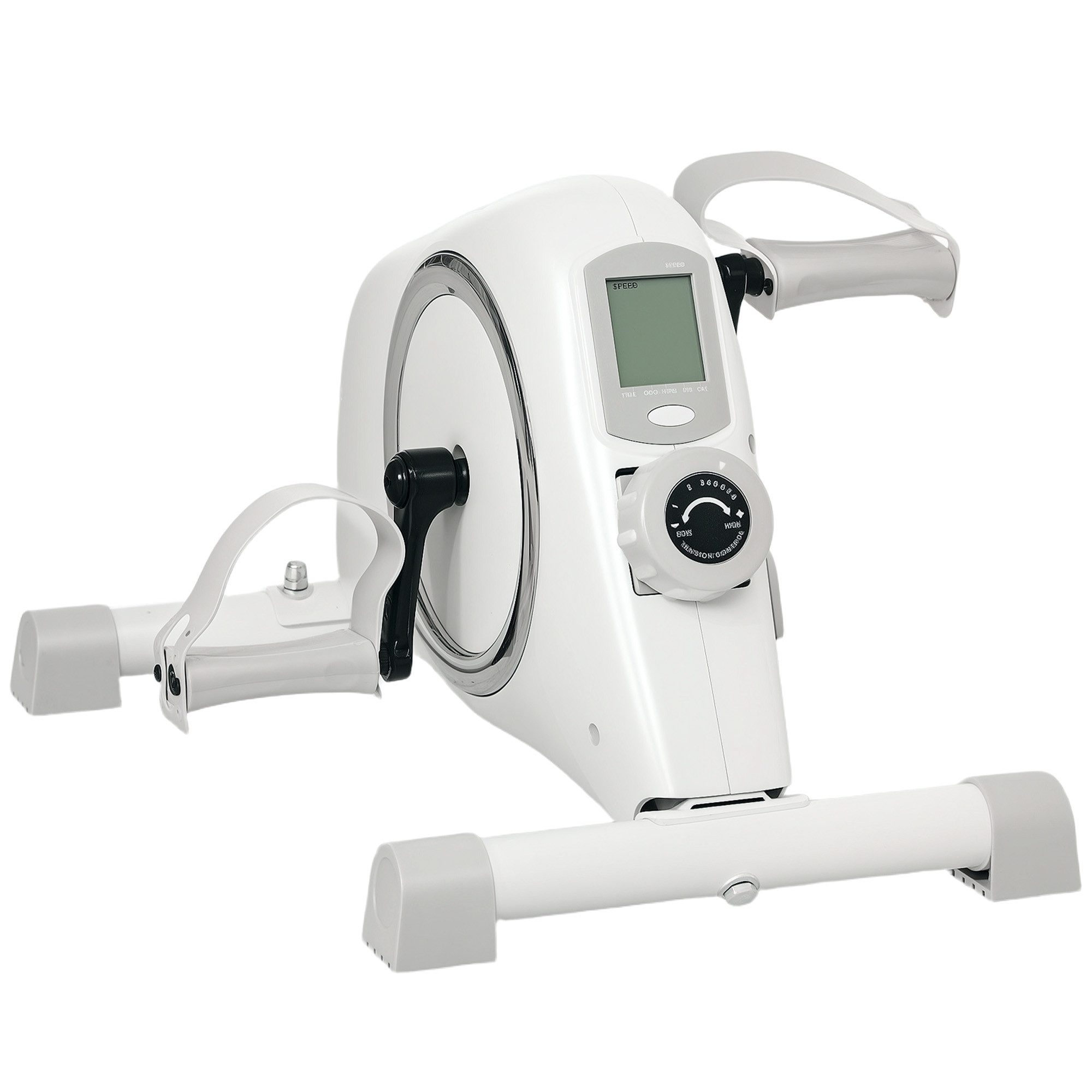 MC Star Heimtrainer Pedaltrainer Für Senioren mit 8 verstellbarem (Magnetwiderstand & LCD-Display Arm- und Beintrainer Fitnessbike für zuhause Trainingsgerät)