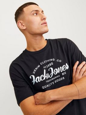 Jack & Jones Kurzarmshirt JJFOREST TEE SS CREW NECK