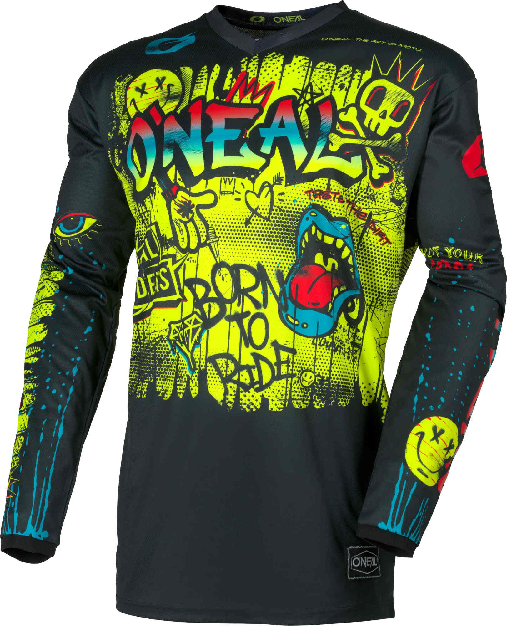 O’NEAL Motorradhandschuhe ELEMENT RANCID Jugend Motocross Jersey Atmungsakt günstig online kaufen