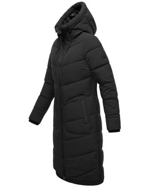 Marikoo Winterjacke Benikoo langer Winter Mantel gesteppt