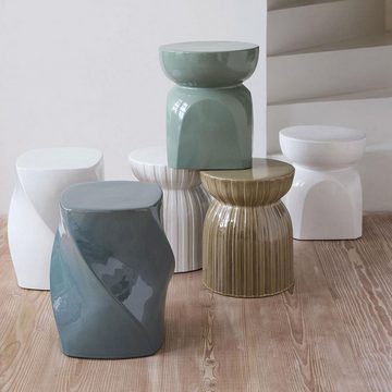 Rivièra Maison Beistelltisch Beistelltisch Sintra End Table Urban Olive