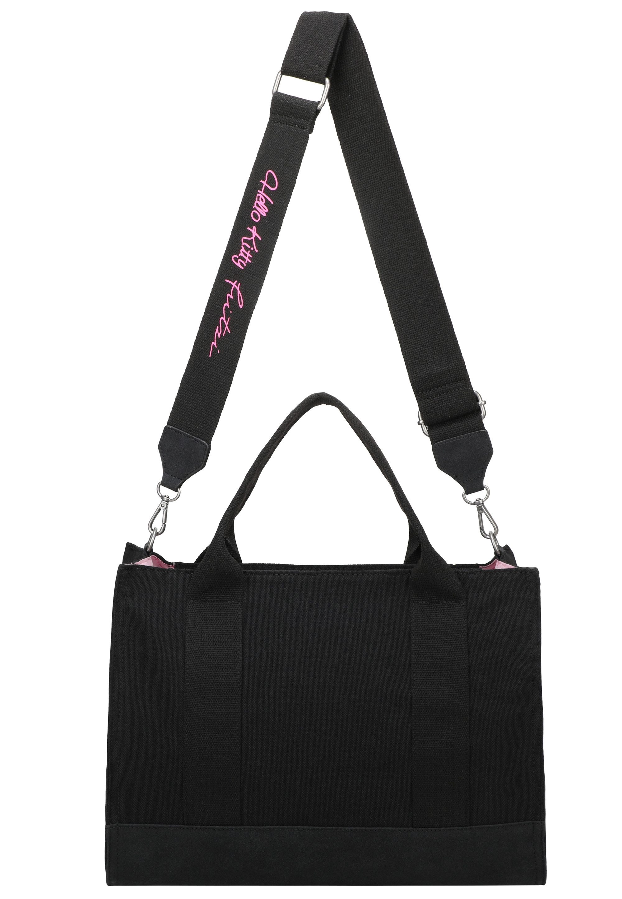 Fritzi aus Preußen Henkeltasche Tote Bag Canvas Limited Outline, mit Hello Kitty-Print