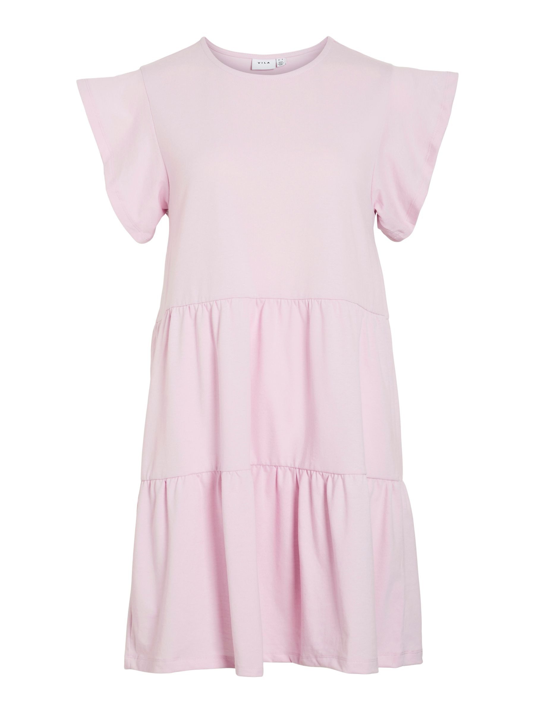 Vila Shirtkleid Kurzärmeliges Volant Design mit günstig online kaufen