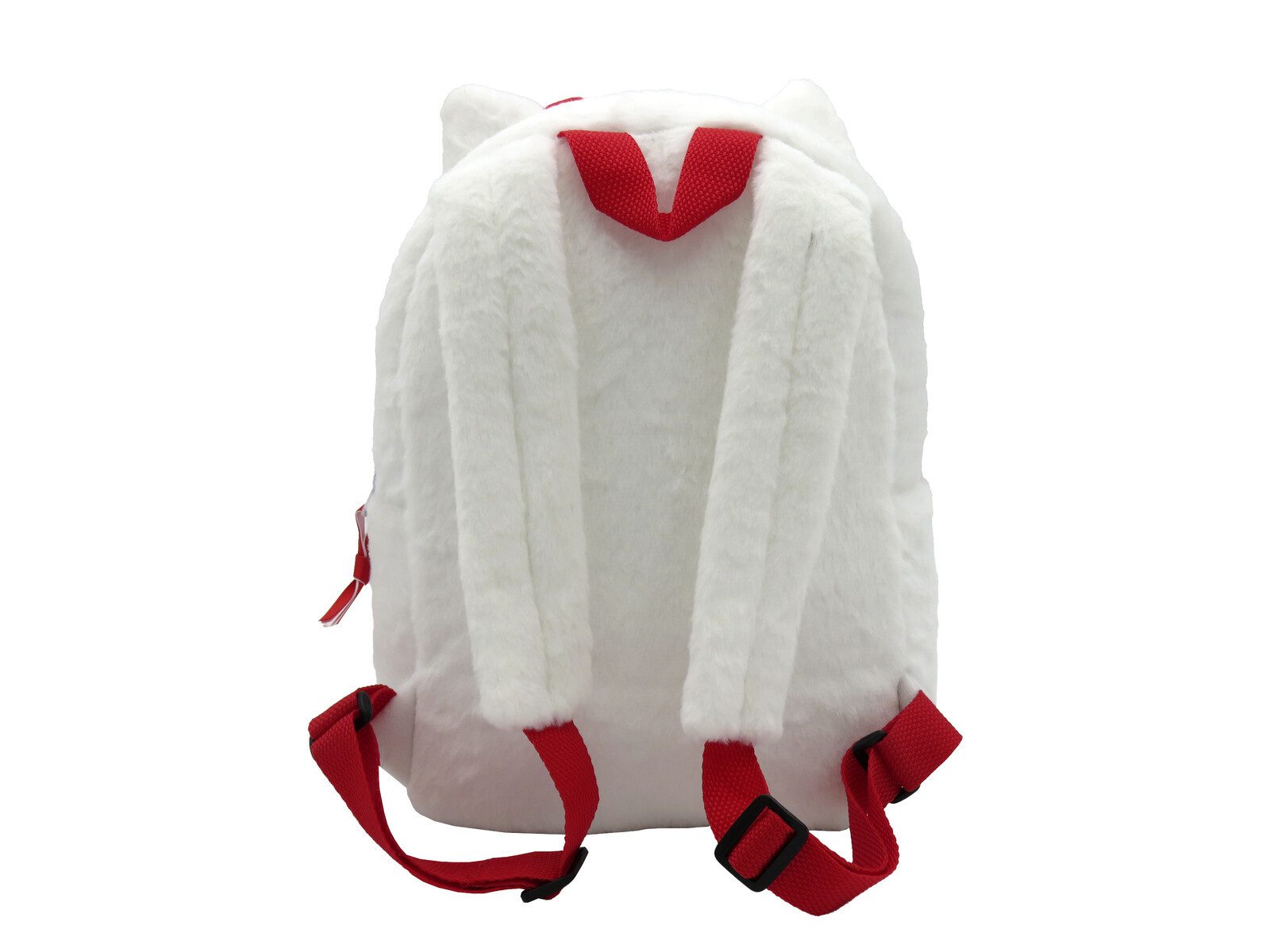 Hello Kitty Kinderrucksack - Plüschrucksack kuschelig mit Reißverschluss (1-tlg)