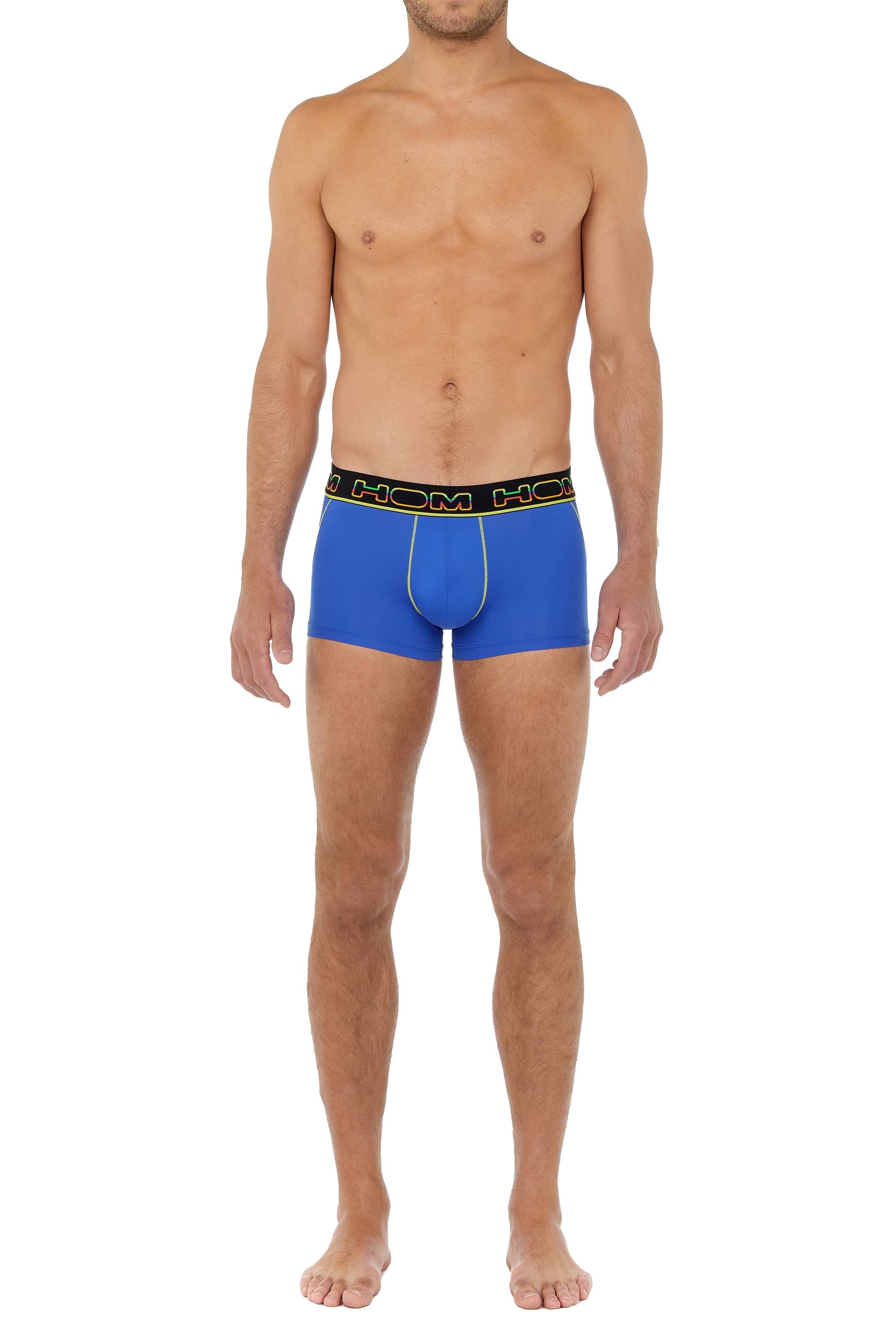 - Herren Unterwäsche Pants, Sport, Trunks Rainbow Boxer Blau Hom