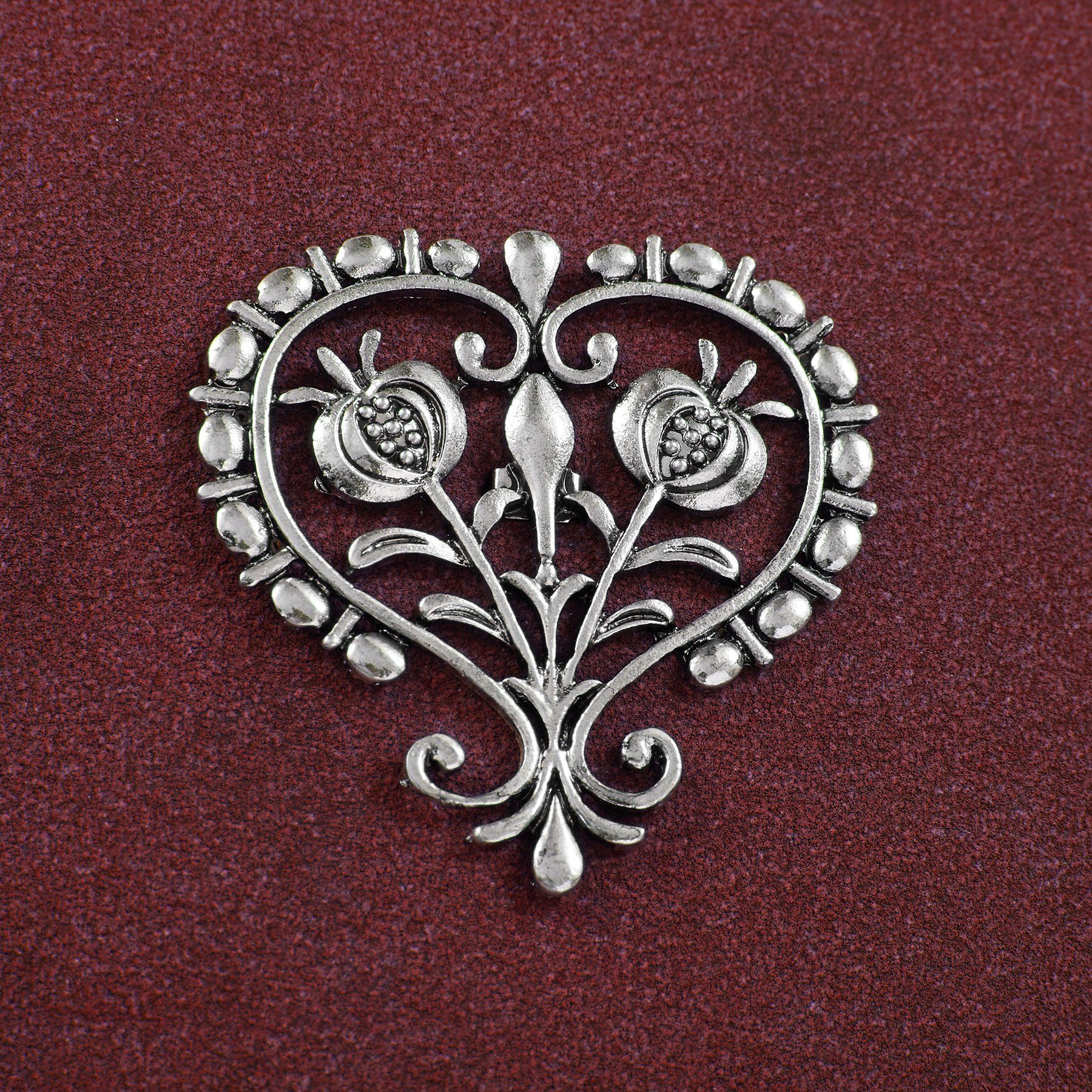 dressforfun Henkeltasche Handtasche Blütenherz günstig online kaufen