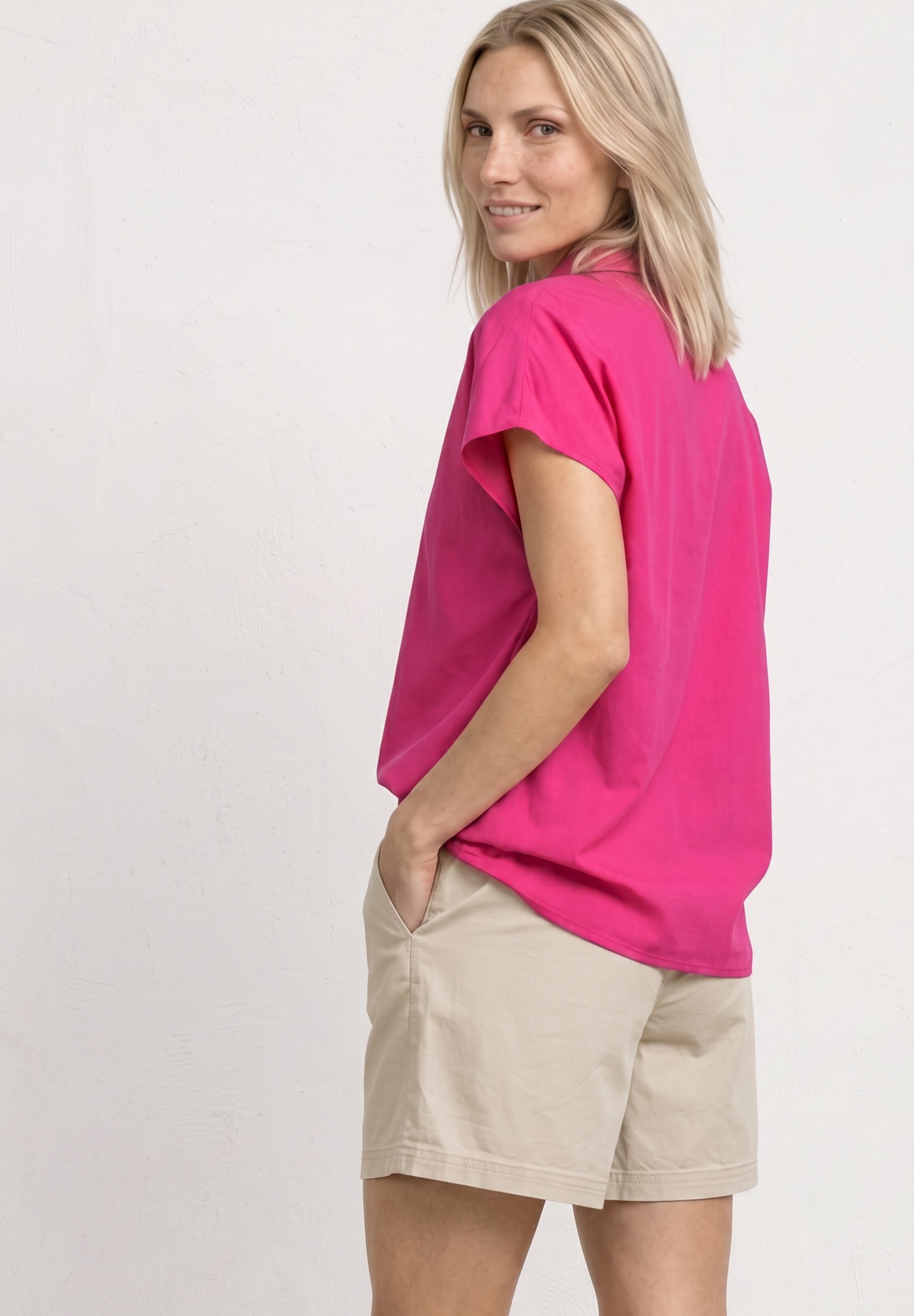 STREET ONE Hemdbluse aus softer Viskose