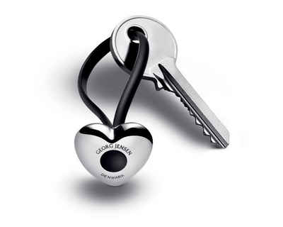 Georg Jensen Schlüsselanhänger Heart (Packung)