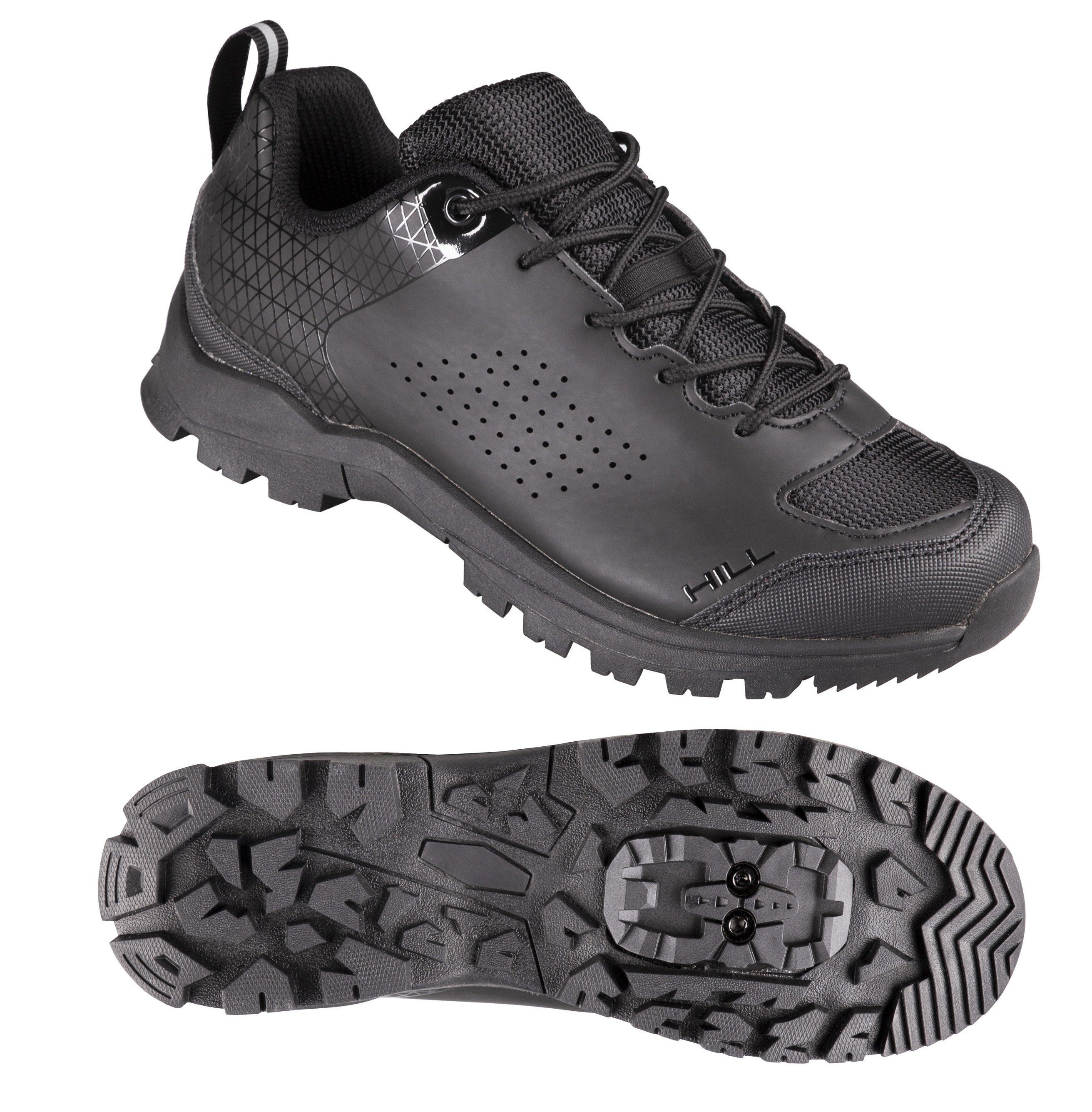 FORCE FORCE Fahrrad Schuhe HILL schwarz günstig online kaufen