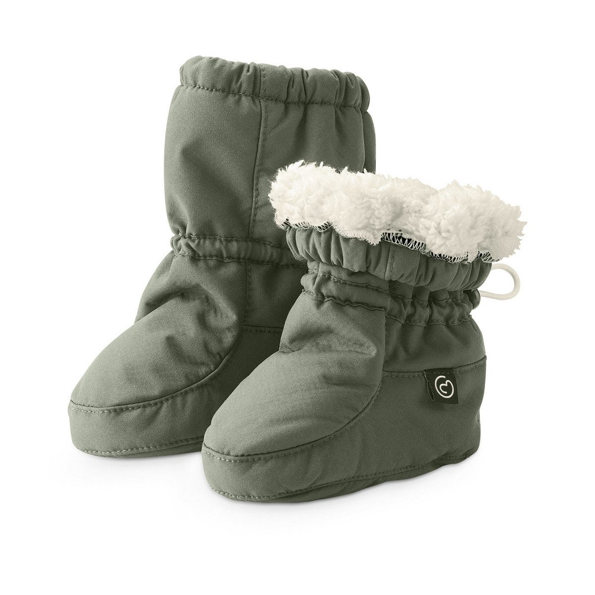mamalila Softshell Booties für den Winter, gefütterte Babystiefel geeignet für Babys zwischen 6 und 12 Monaten