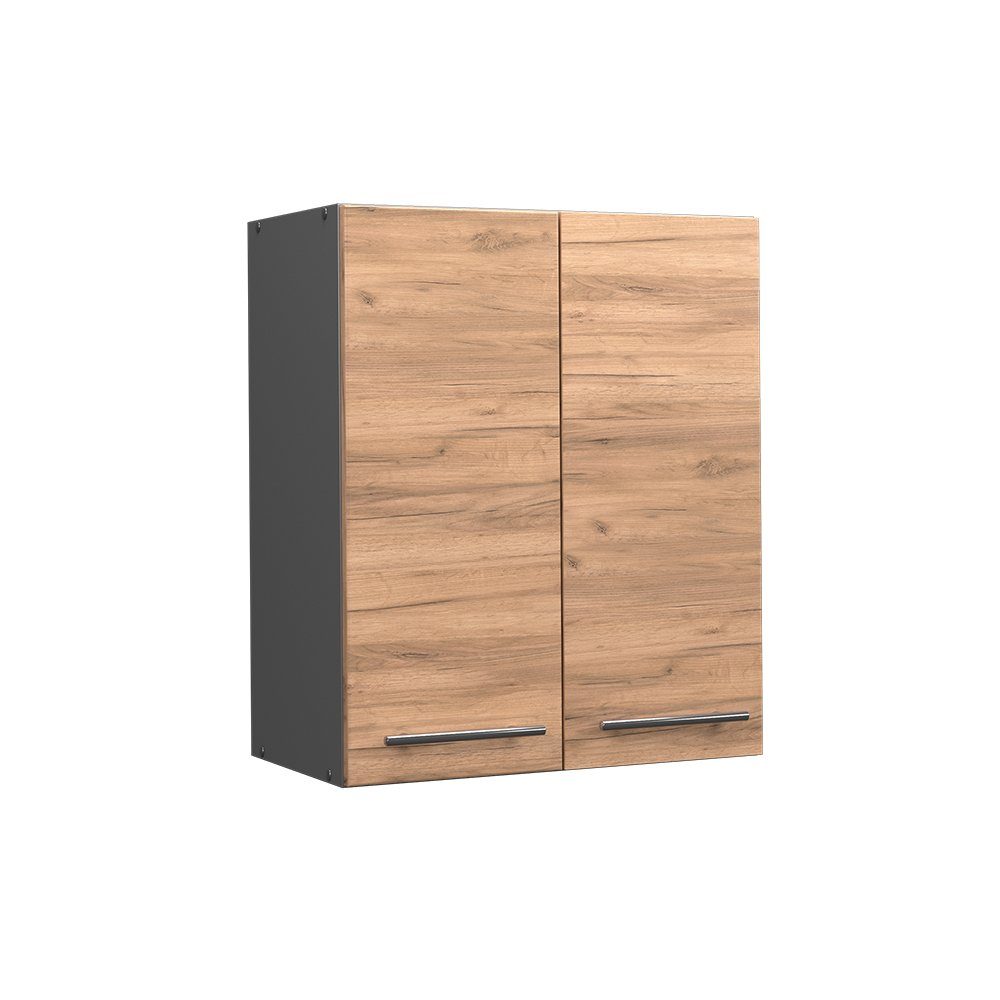 Vicco Hängeschrank Fame-Line, Goldkraft Eiche/Anthrazit, 60 günstig online kaufen