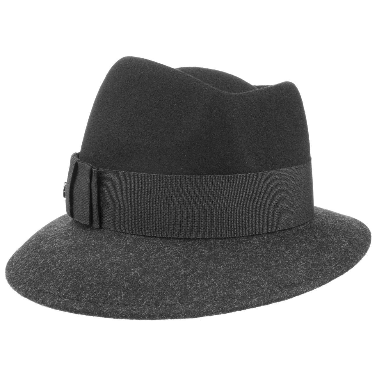 Lierys Filzhut (1-St) Damenhut mit Ripsband, Made in Italy