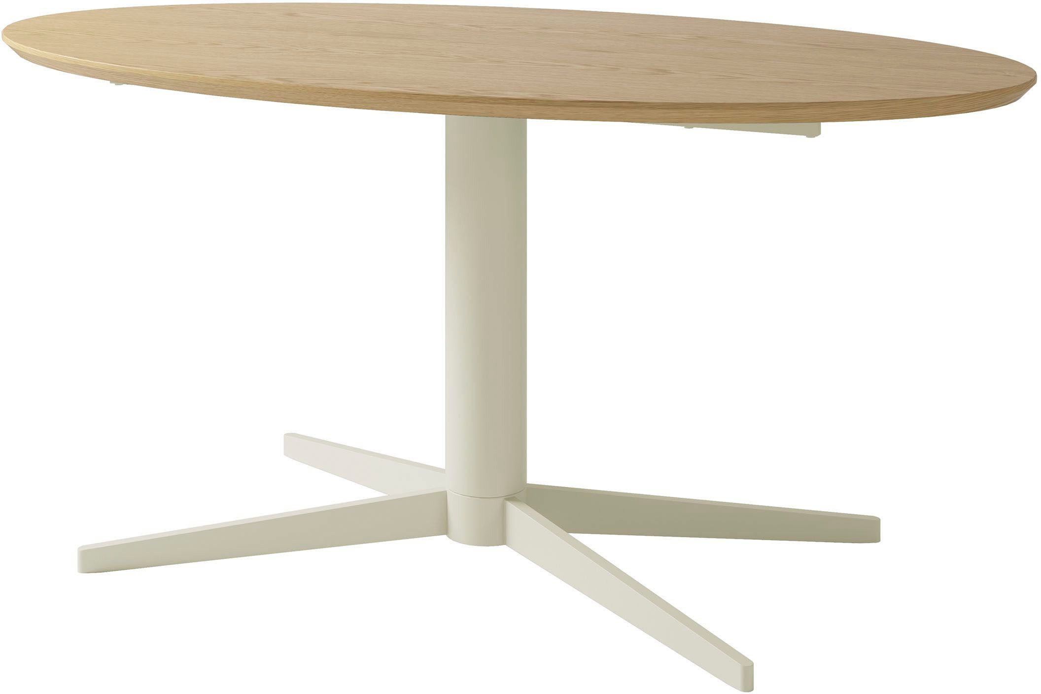 SCHÖNER WOHNEN-Kollektion Esstisch FEVIK (1-St), in 160 cm oder 200 cm, mit Schweizer Kante und Stativuntergestell