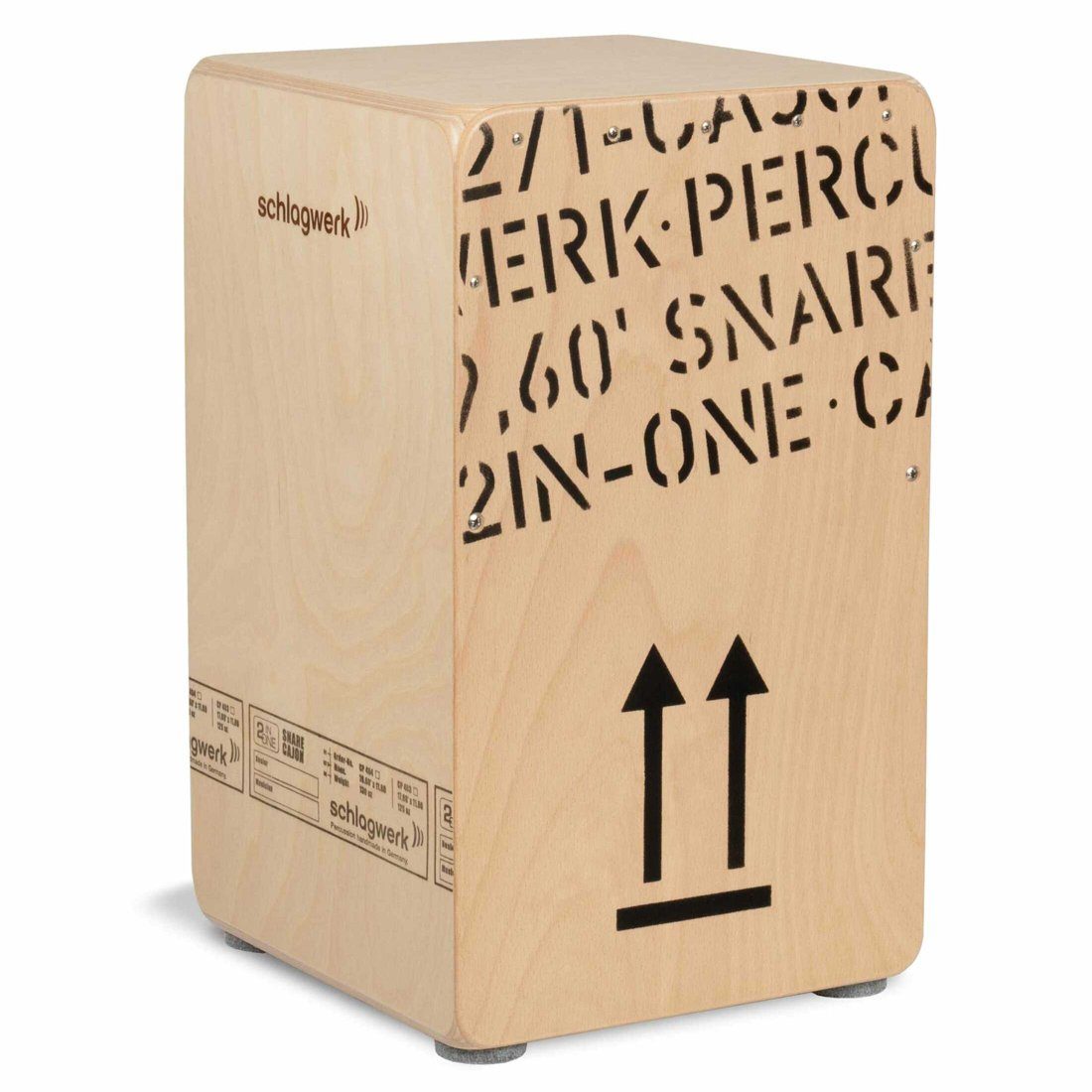 Schlagwerk Cajon Schlagwerk CP404 2inOne Snare Cajon Large