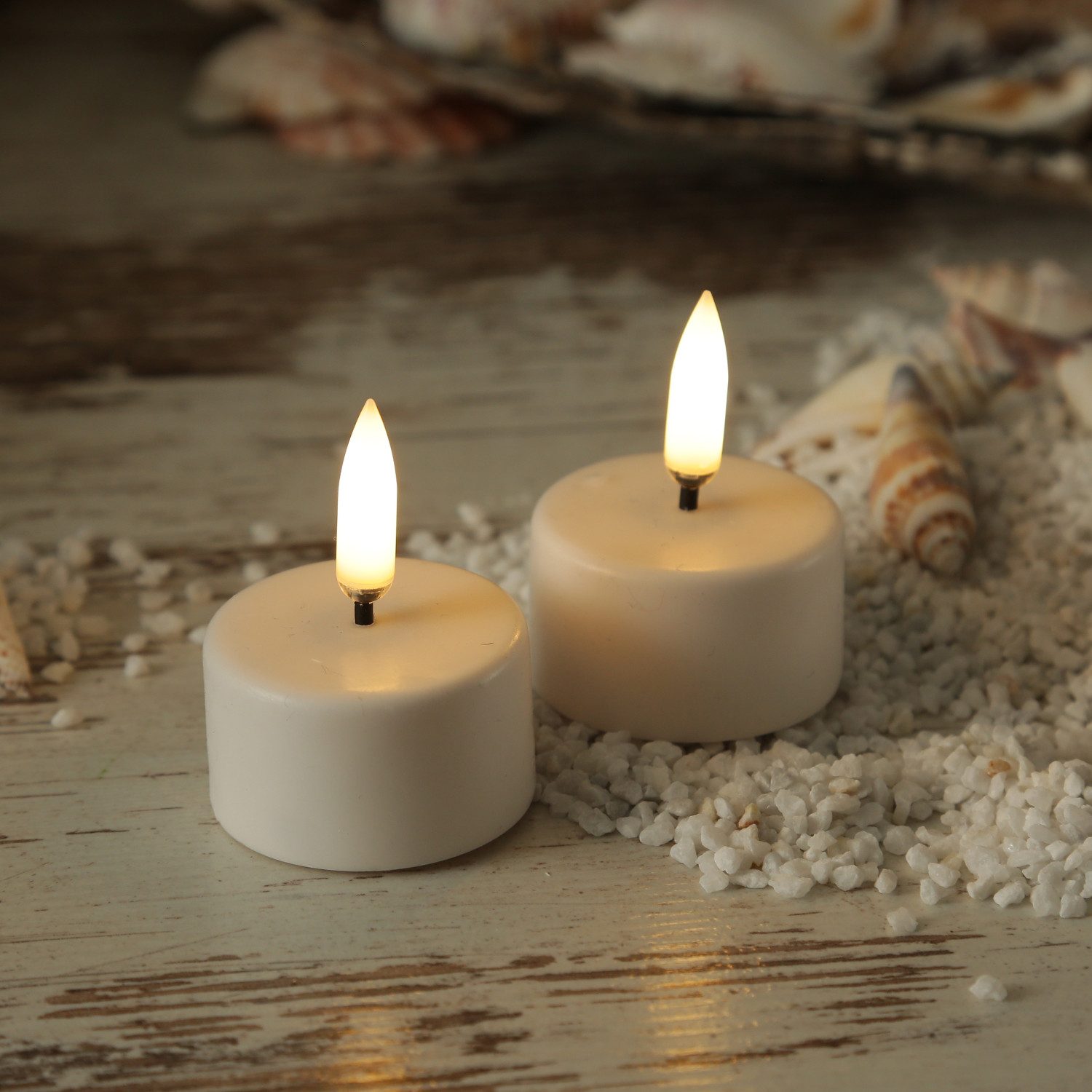 UYUNI Lighting LED-Kerze LED Teelichter Thea Uyuni Timer bis 400 Std. D: 4c günstig online kaufen