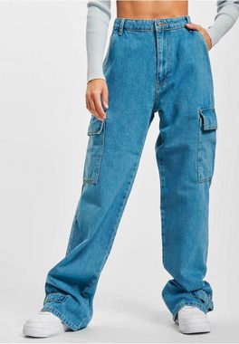 DEF Stoffhose DEF Damen DEF Cargo Pants Denim (1-tlg)