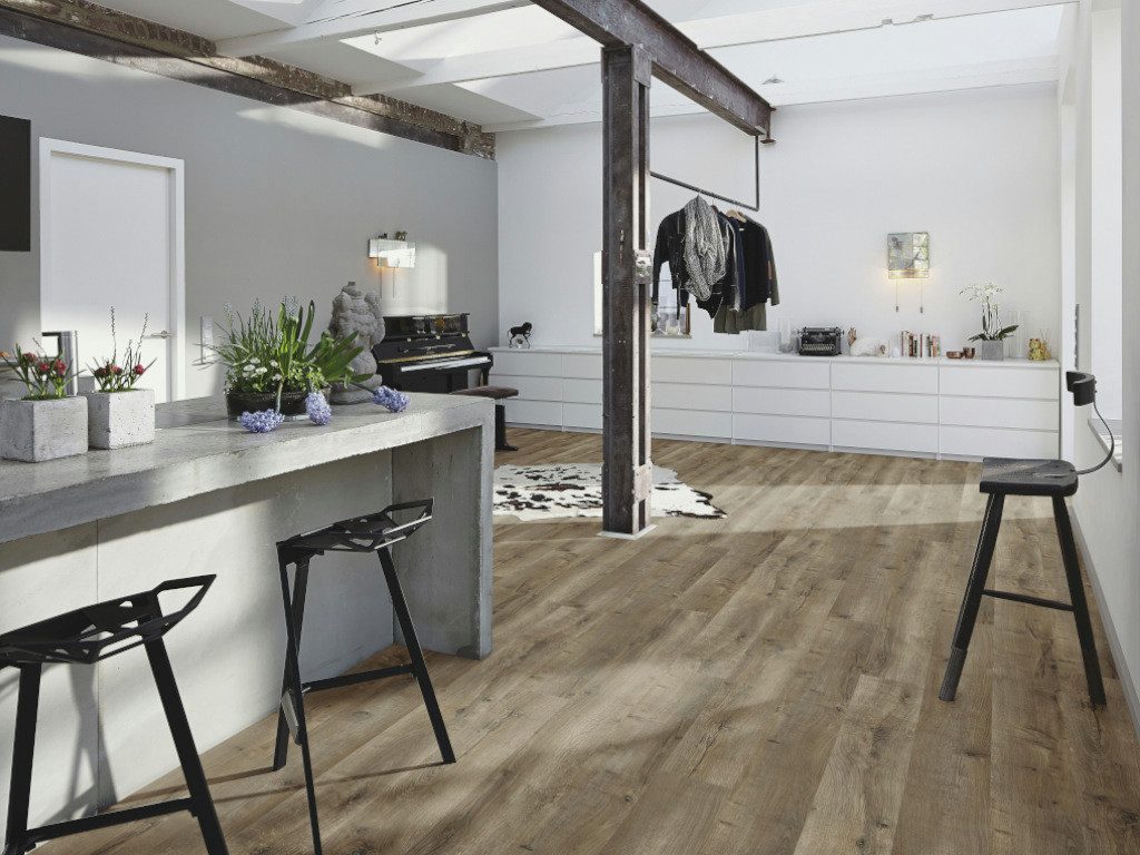 meister Designboden Meister Designboden RL 400 S Eiche Braun Landhausdiele 6 mm