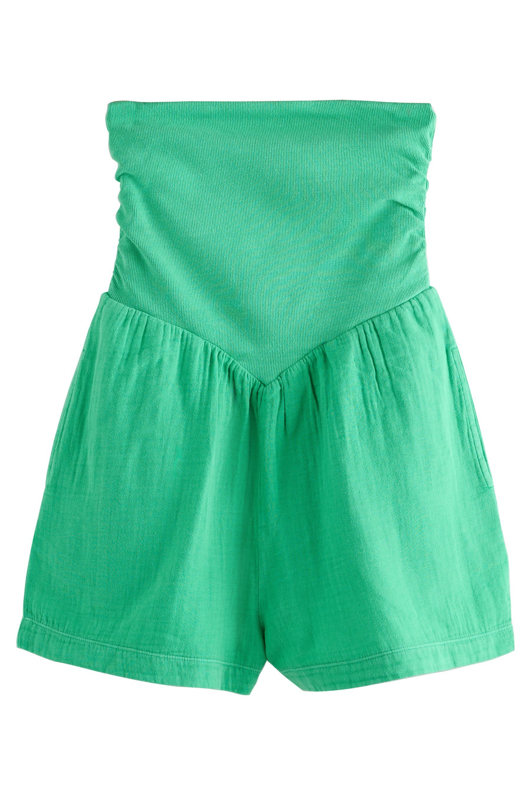 Next Playsuit Kurzer Bandeau-Overall aus Jersey-Mischgewebe (1-tlg)