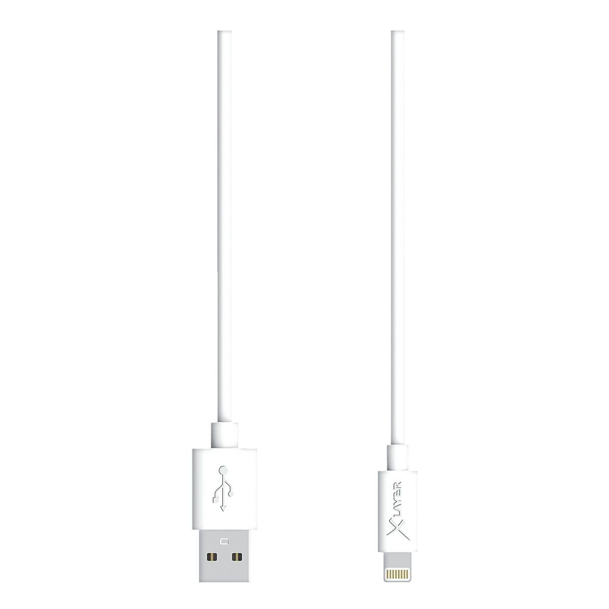 XLAYER Premium Lightningkabel, Lightning Stecker / USB-A-Stecker, USB-A to Lightning (120 cm)