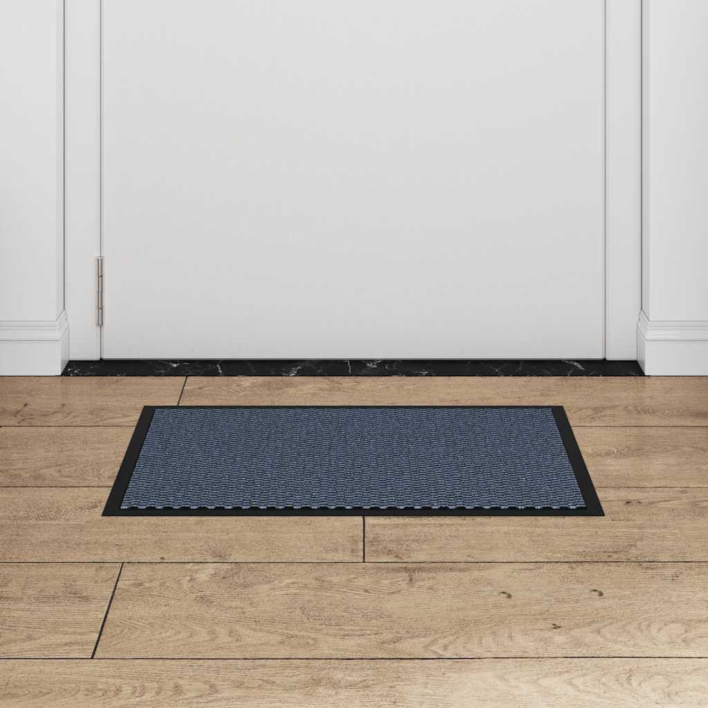 vidaXL Fußmatte Fußmatte Blau 40x60 cm, günstig online kaufen