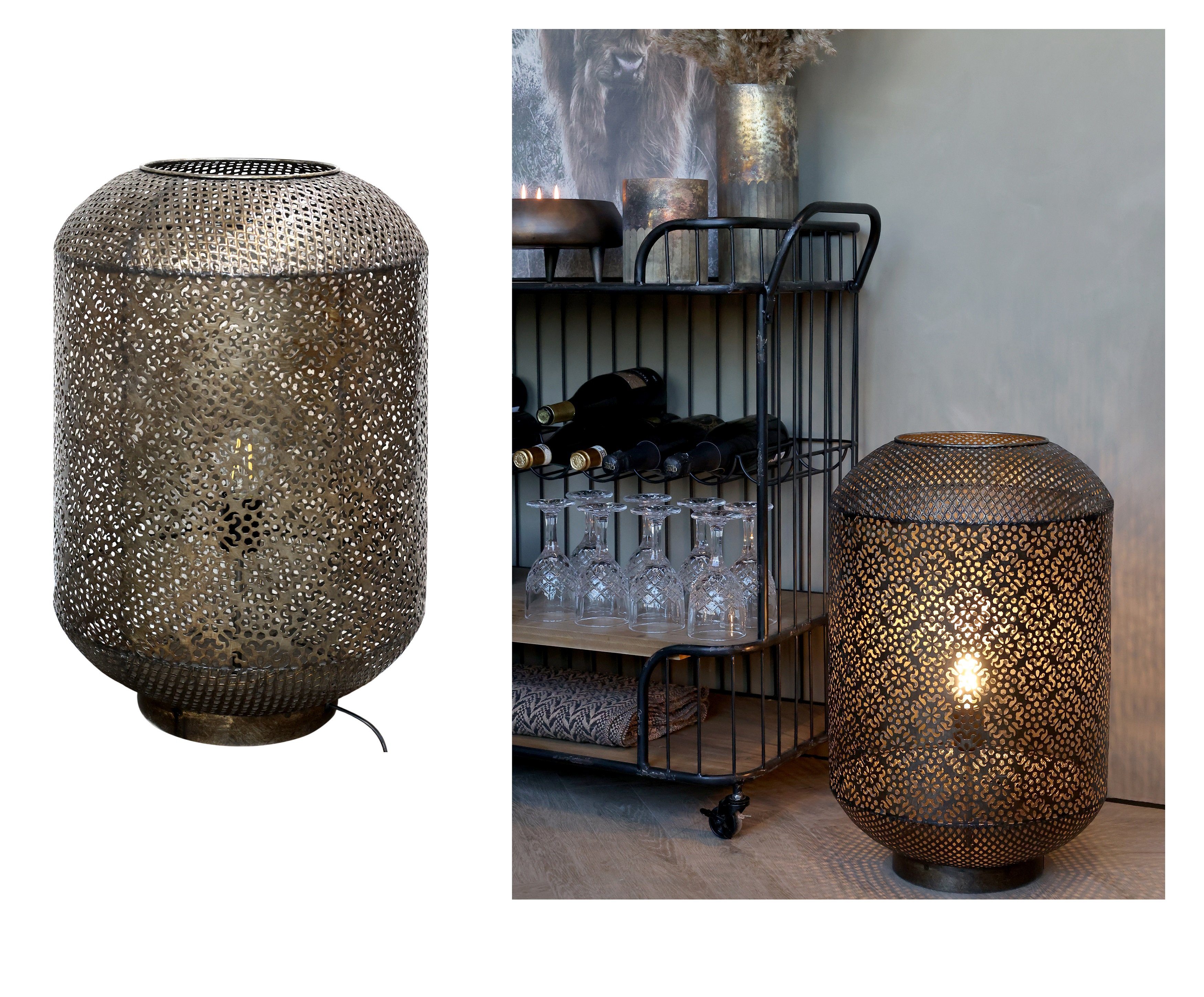 Chic Antique Stehlampe Chic Antique Tischlampe günstig online kaufen